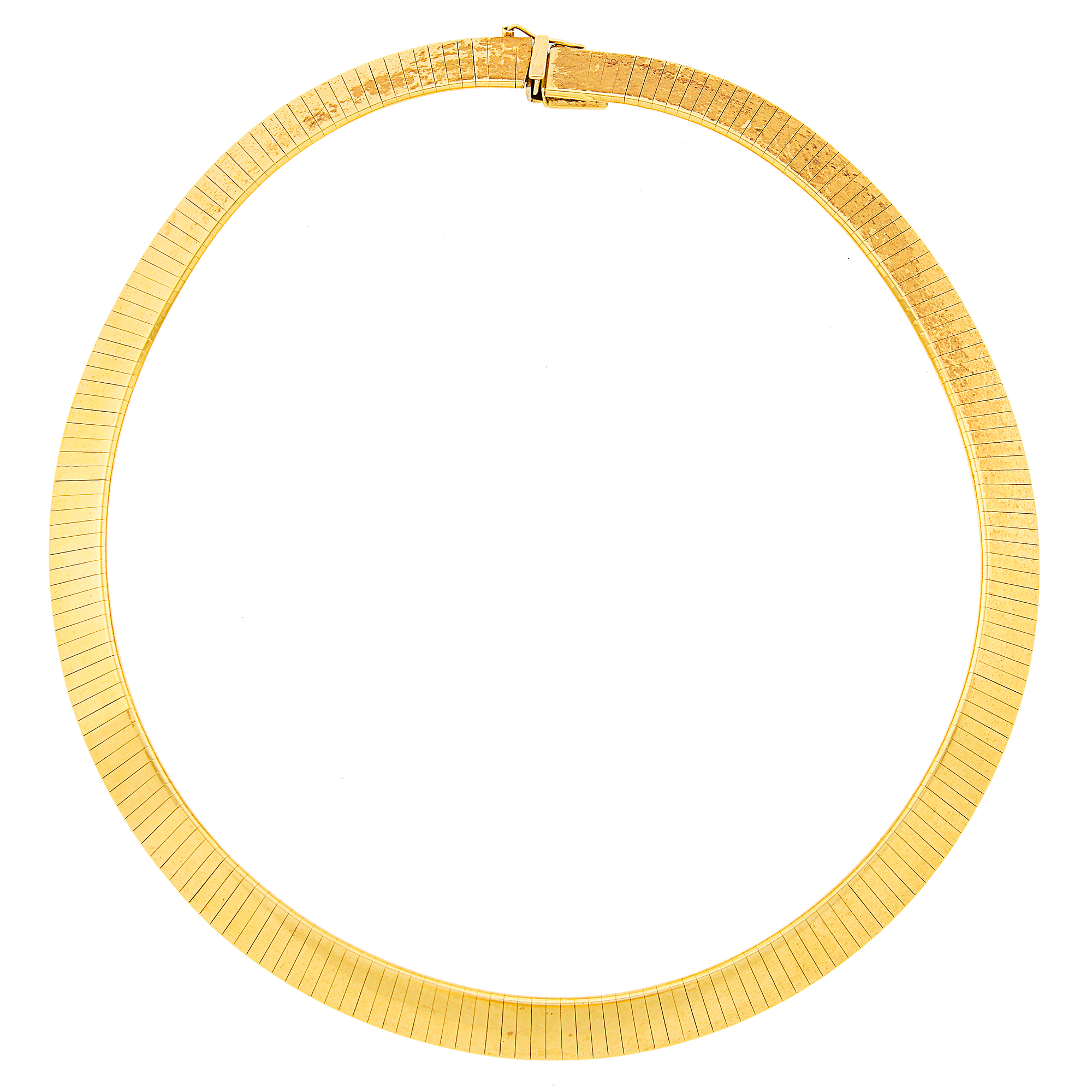 Lot image - Gold Collar Necklace