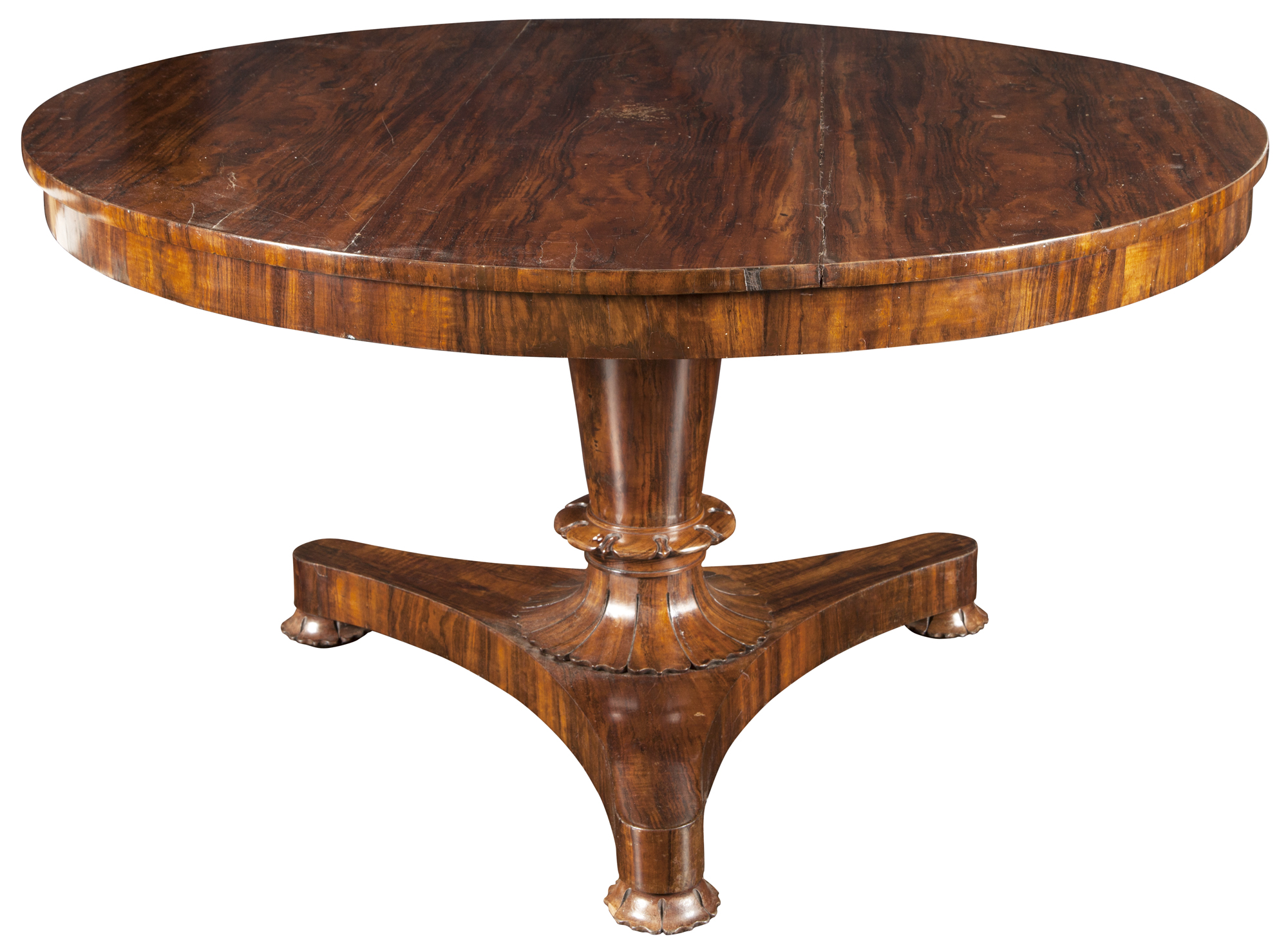 Lot image - Victorian Rosewood Center Table