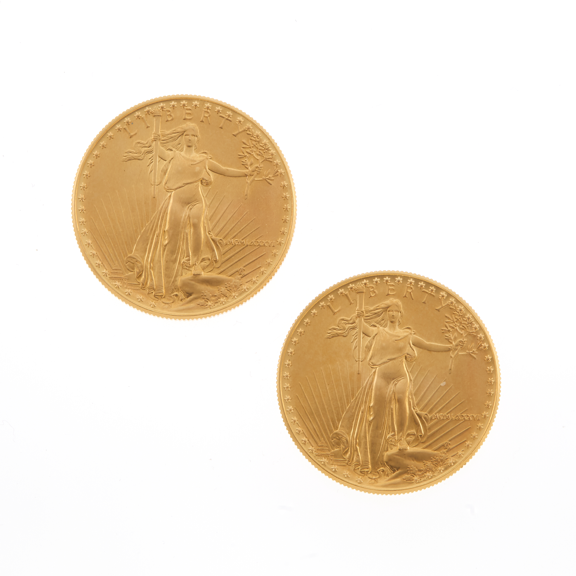 Lot image - United States 1986 $50 One Ounce Gold Eagle.