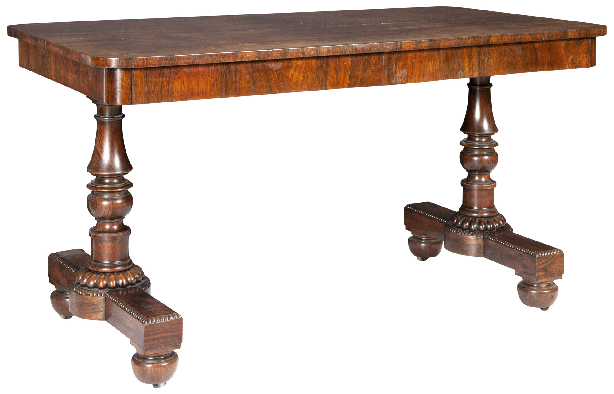 Lot image - George IV Rosewood Writing Table