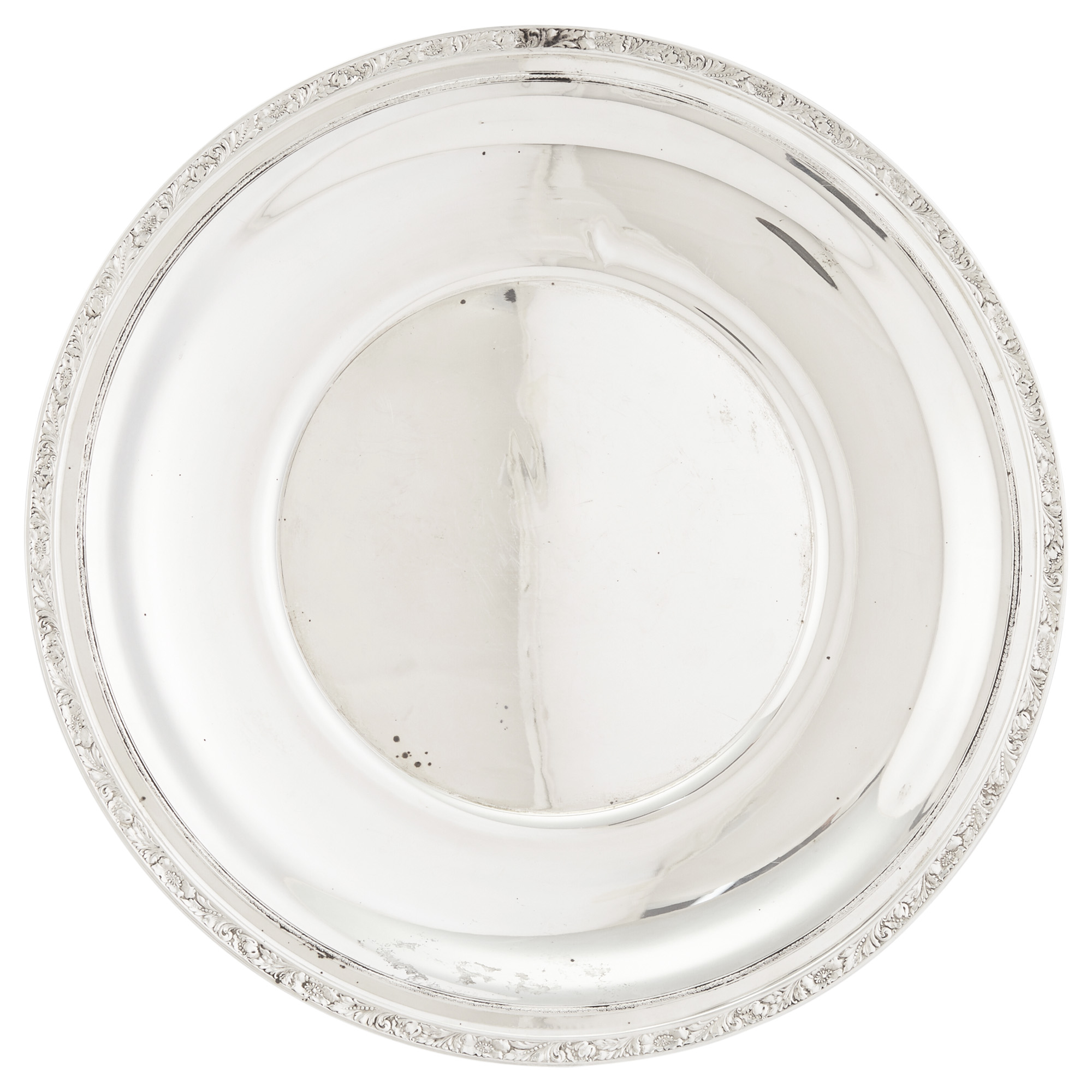 Lot image - Watson Sterling Silver Platter