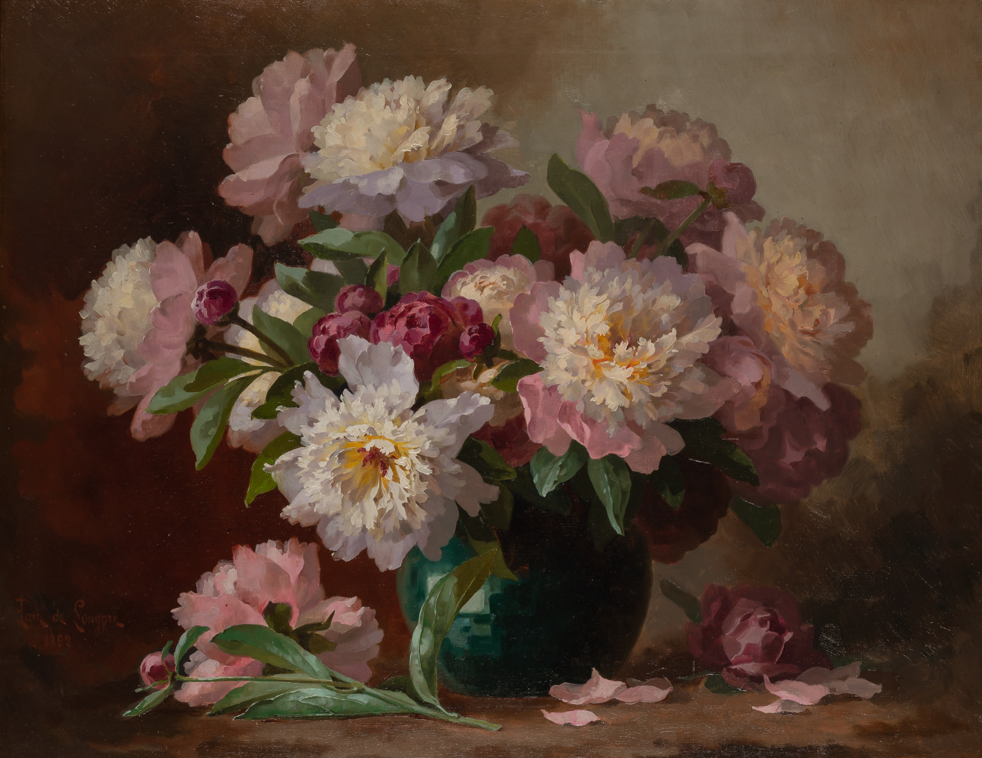 Lot image - Paul de Longpre