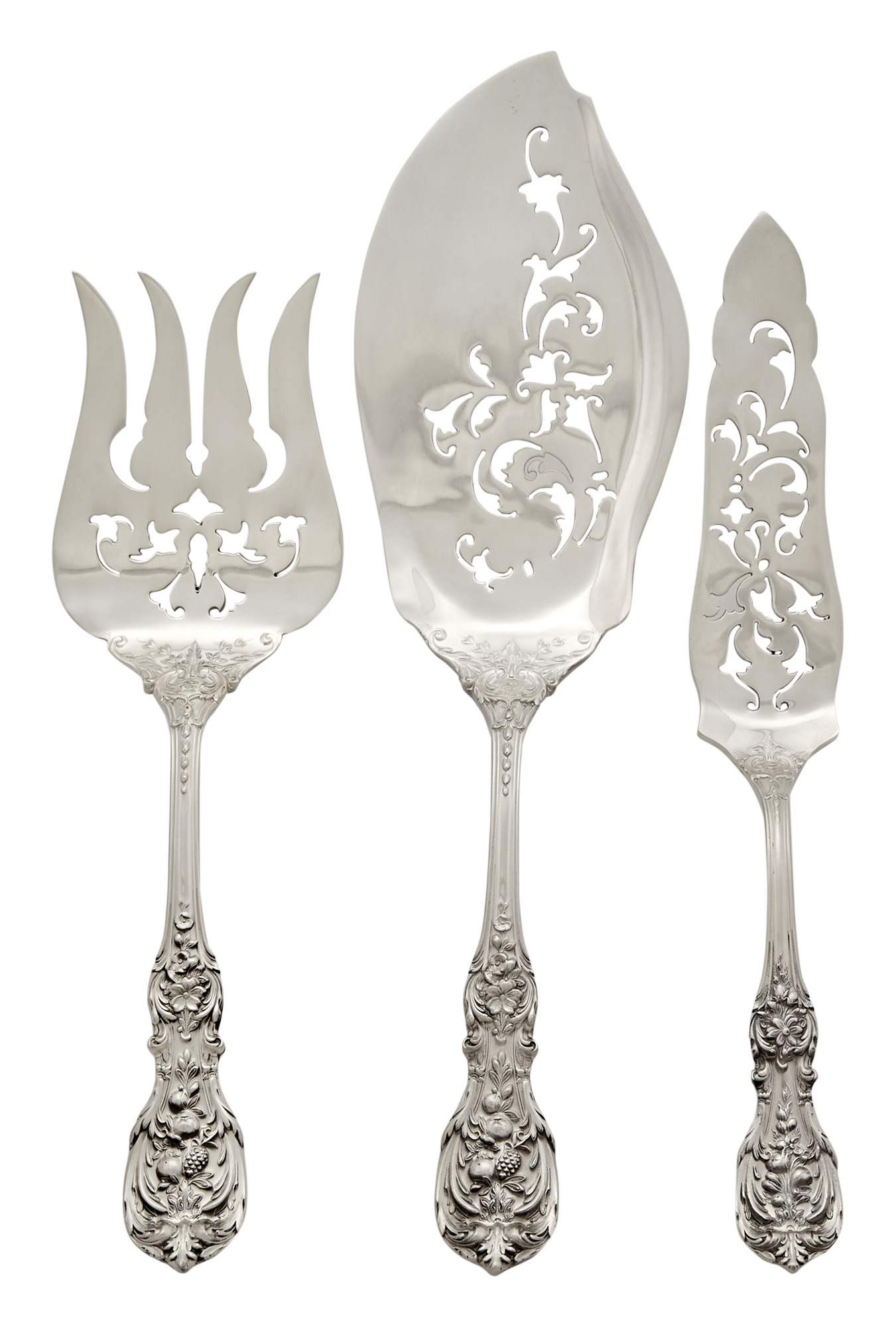 Lot image - Three Reed & Barton Sterling Silver Francis I