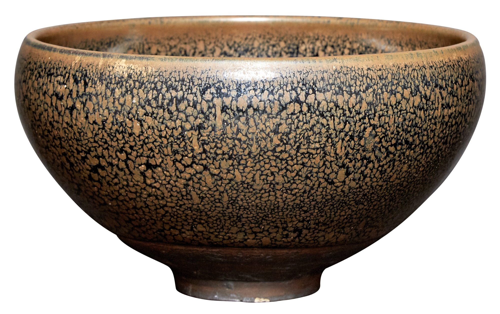 Lot image - Chinese Jian Type Temmoku Glazed Bowl