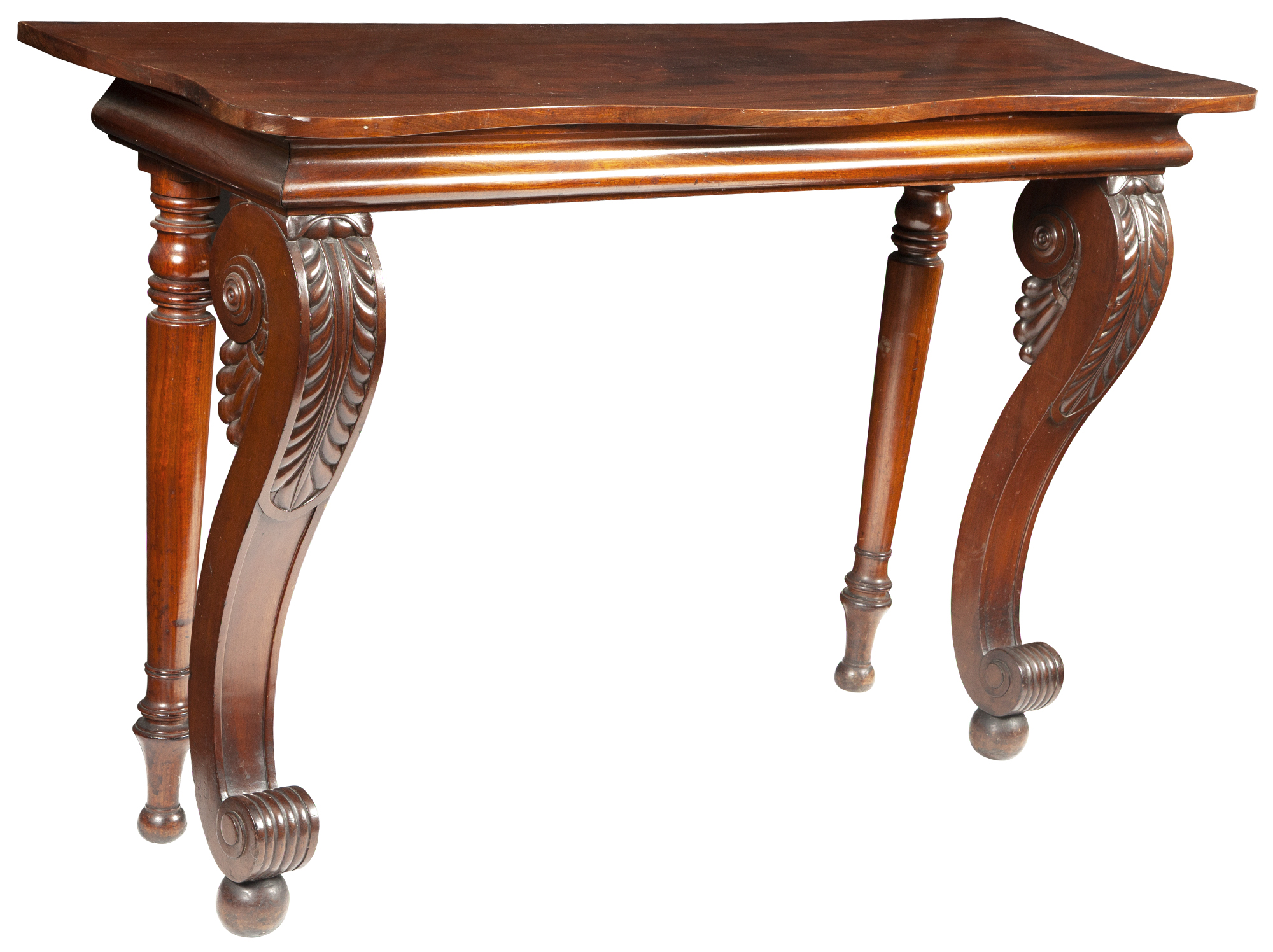 Lot image - William IV Mahogany Console