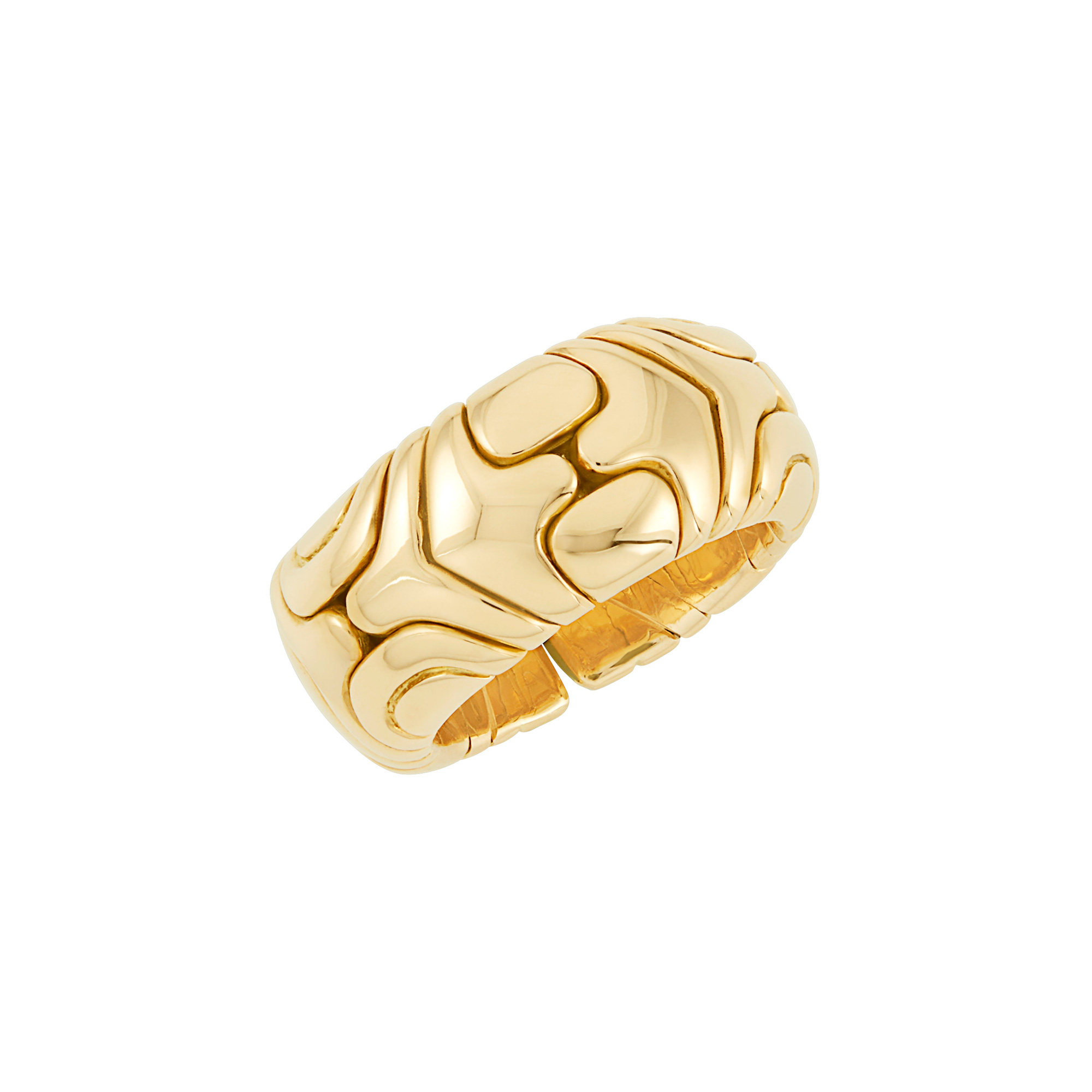 Lot image - Gold Alveare Ring, Bulgari