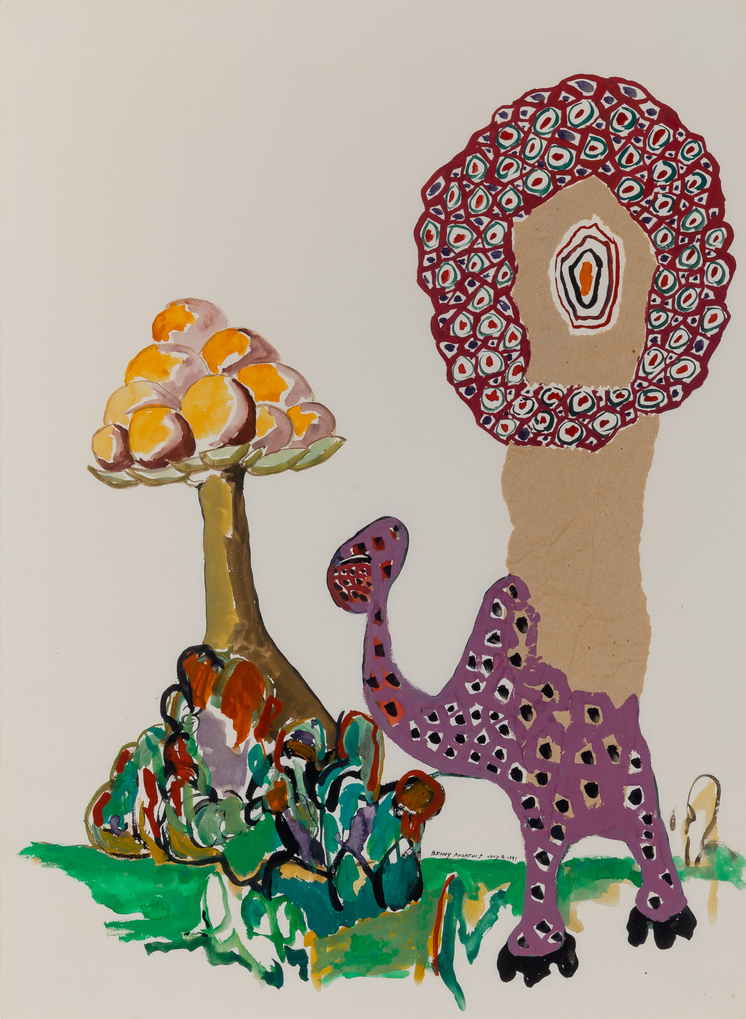 Lot image - Benny Andrews