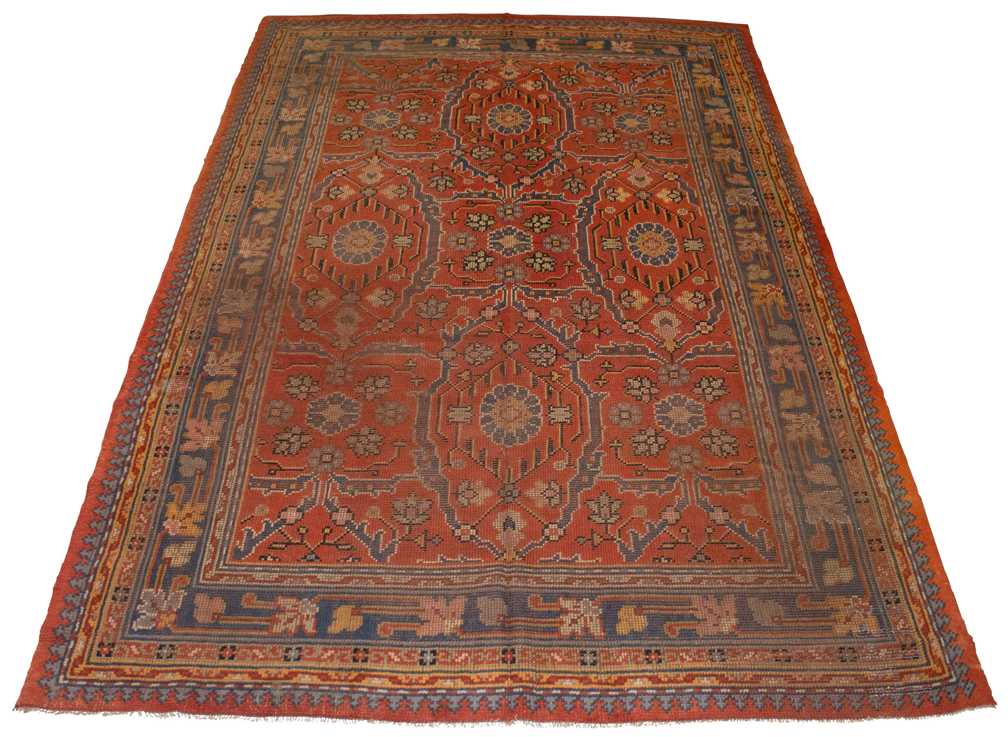 Lot image - Oushak-Style Carpet