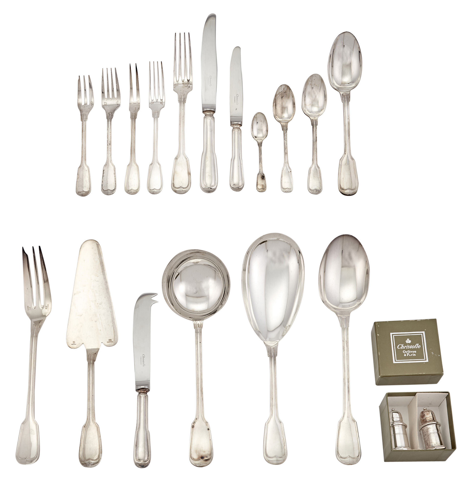 Lot image - Christofle Silver Plated Chinon