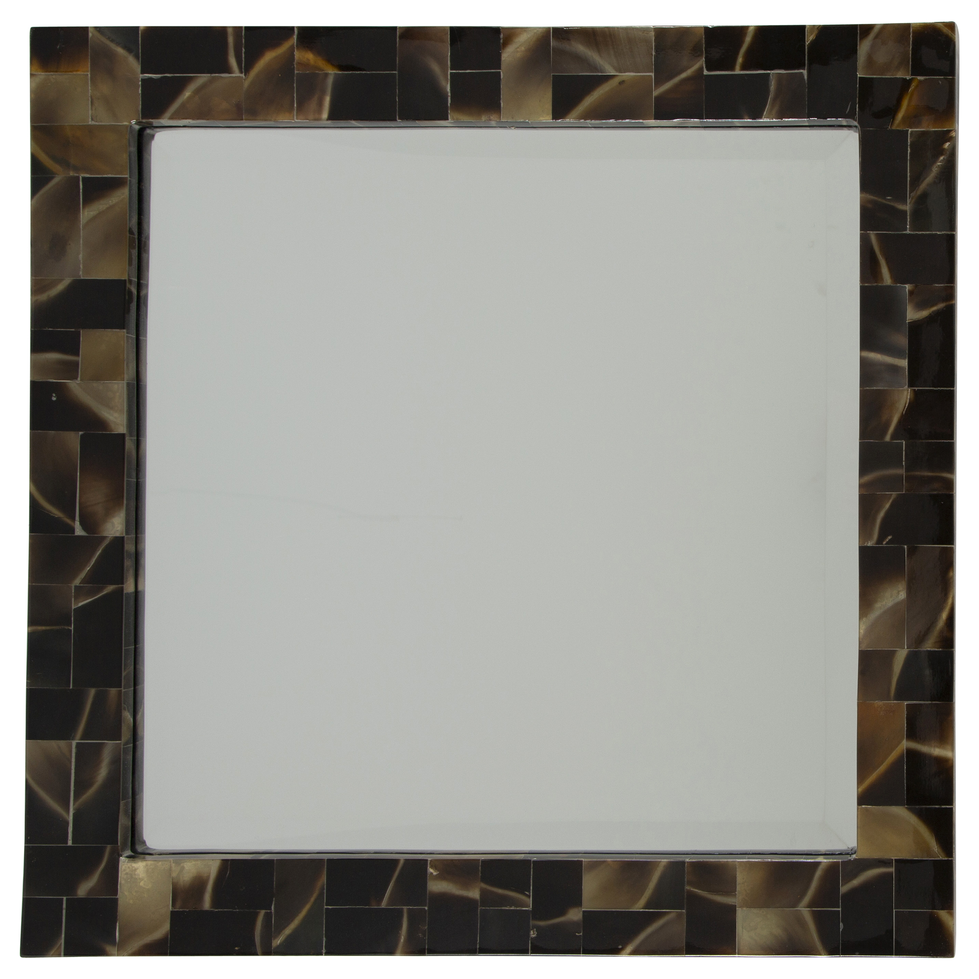 Lot image - Tesselated Horn Mirror