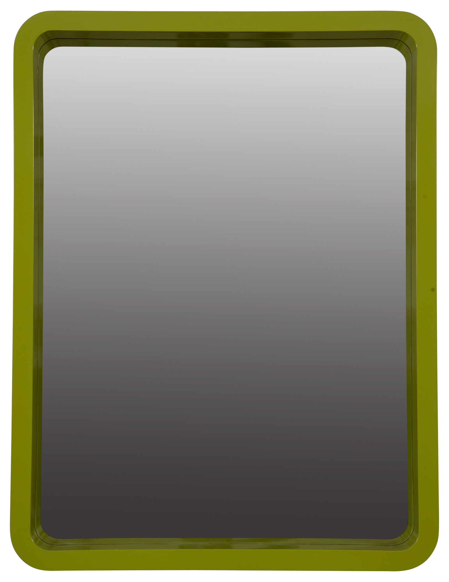 Lot image - Lime Green Lacquered Mirror