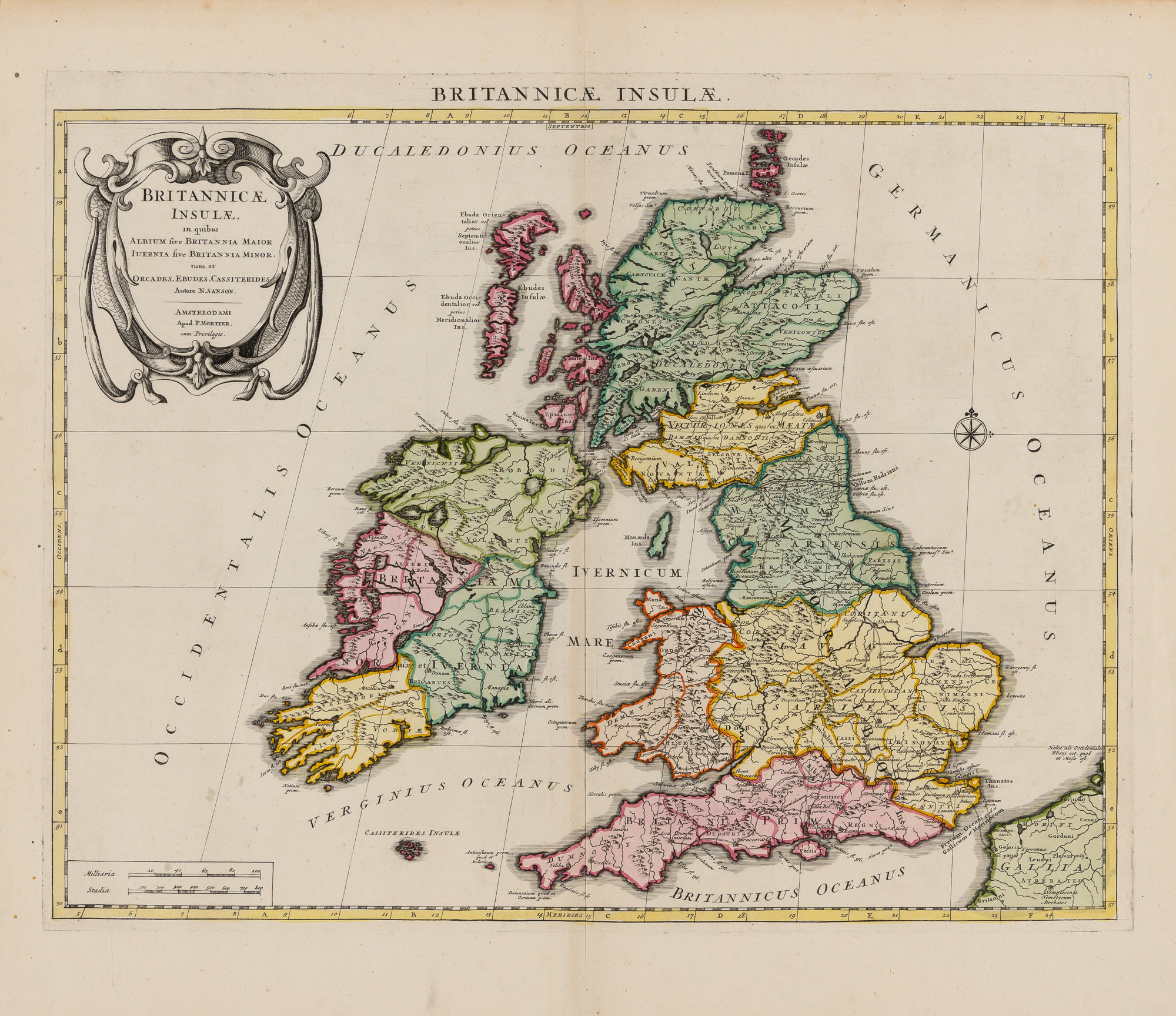 Lot image - [MAPS-EUROPE]  Group of six map of England & Europe.