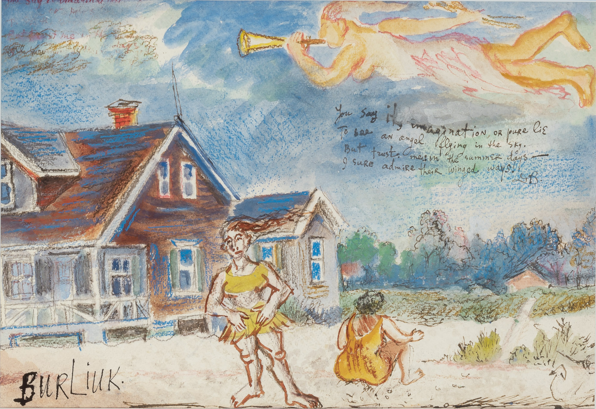 Lot image - David Burliuk