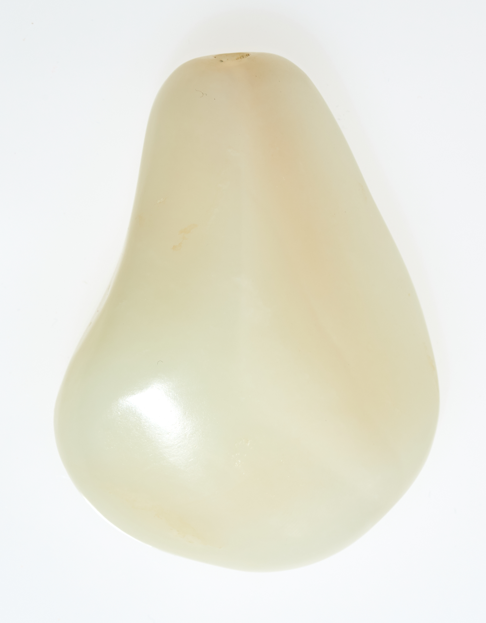 Lot image - A Fine Chinese White Jade Snuff Bottle