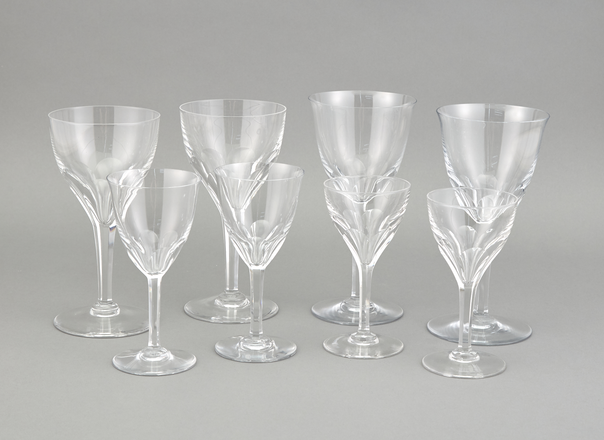 Lot image - Baccarat Cut Glass Genova