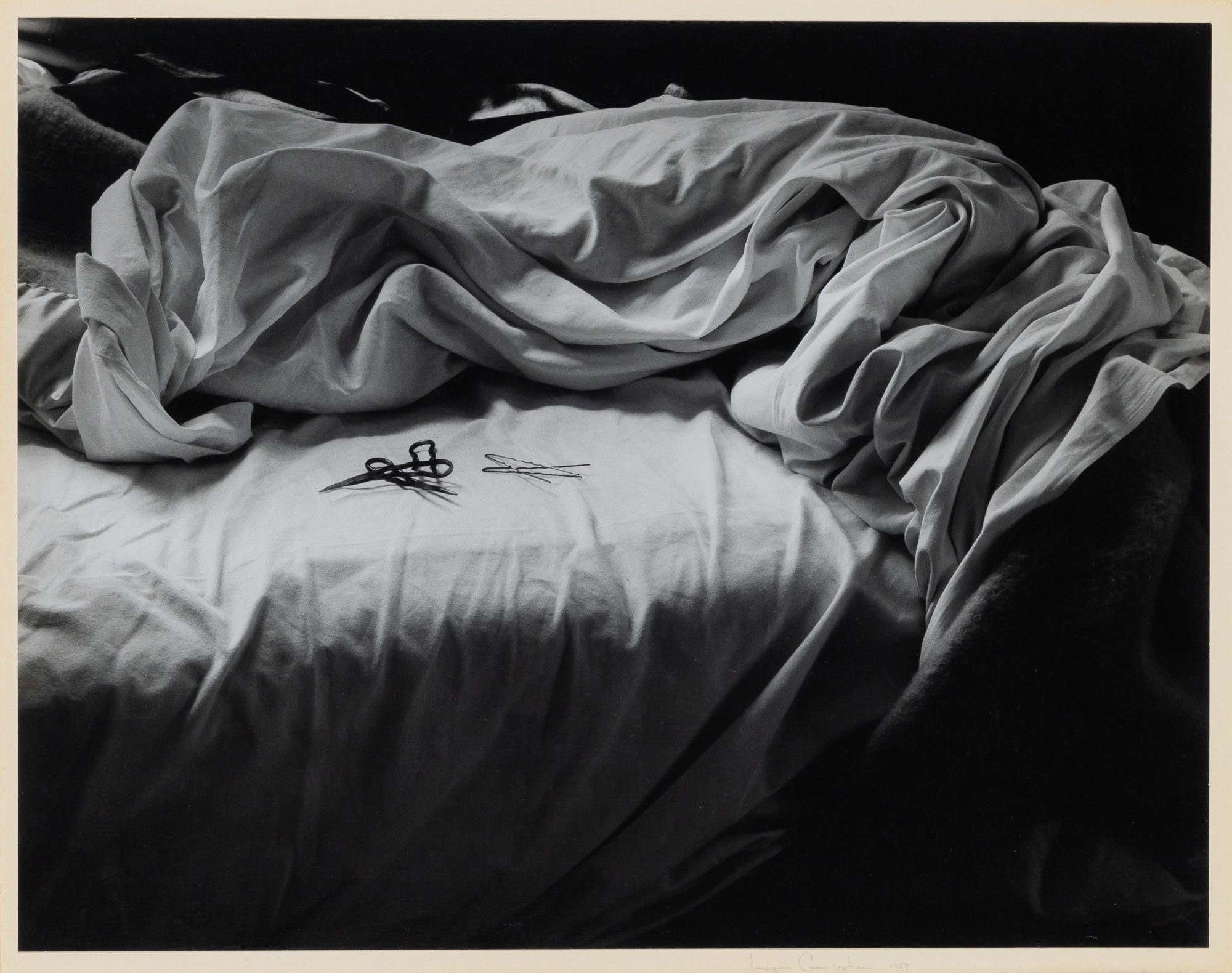 Lot image - CUNNINGHAM, IMOGEN (1883-1976)  The Unmade Bed,