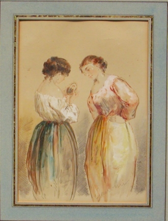 Lot image - Attributed to Paul Gavarni