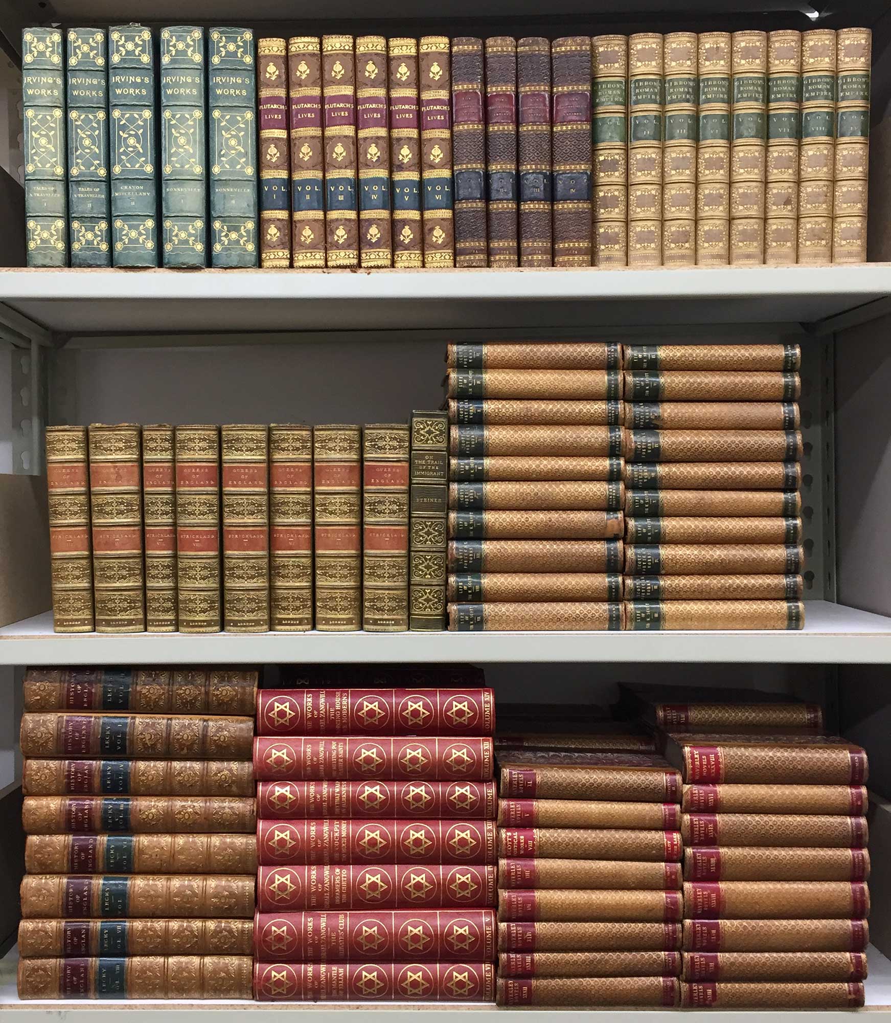 Lot image - [FINE BINDINGS]  Approximately 124 bindings,