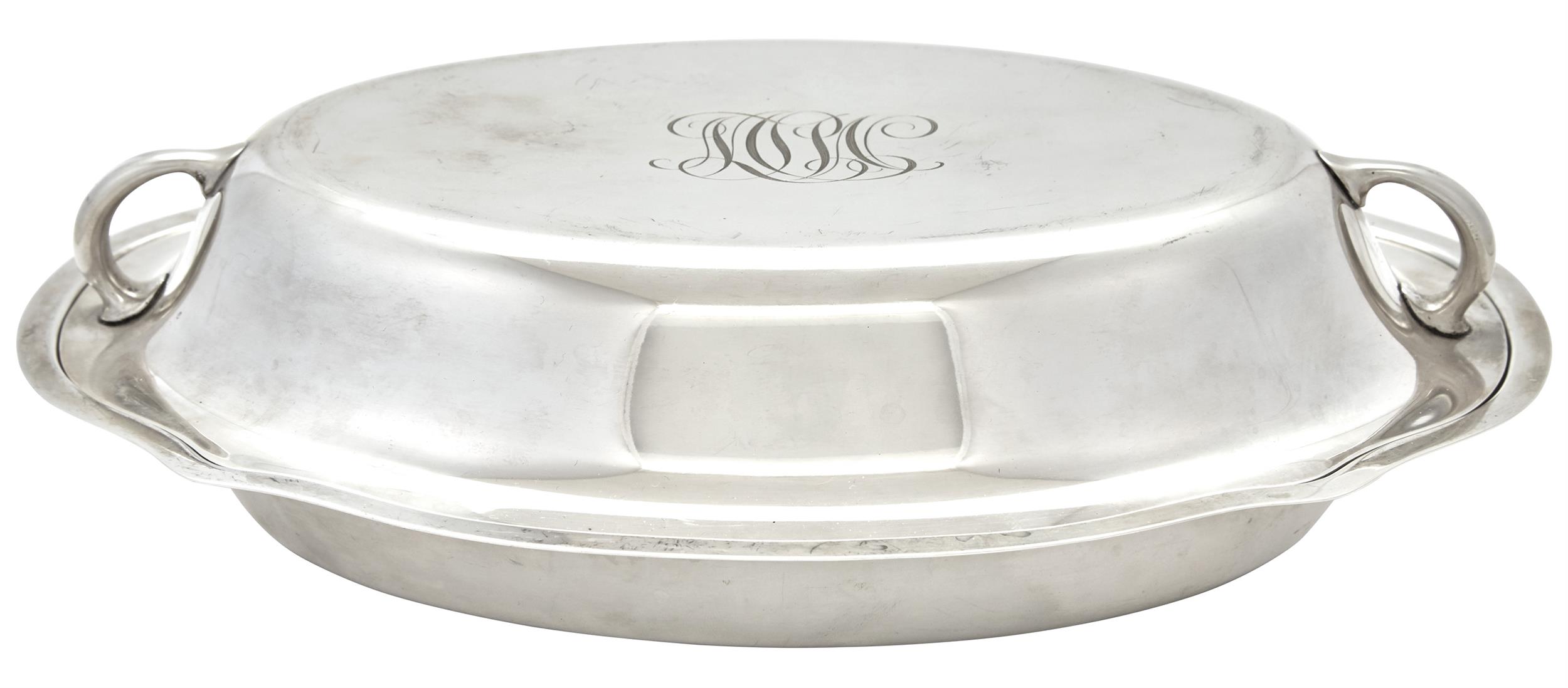 Lot image - Gorham Sterling Silver Covered Entree Dish