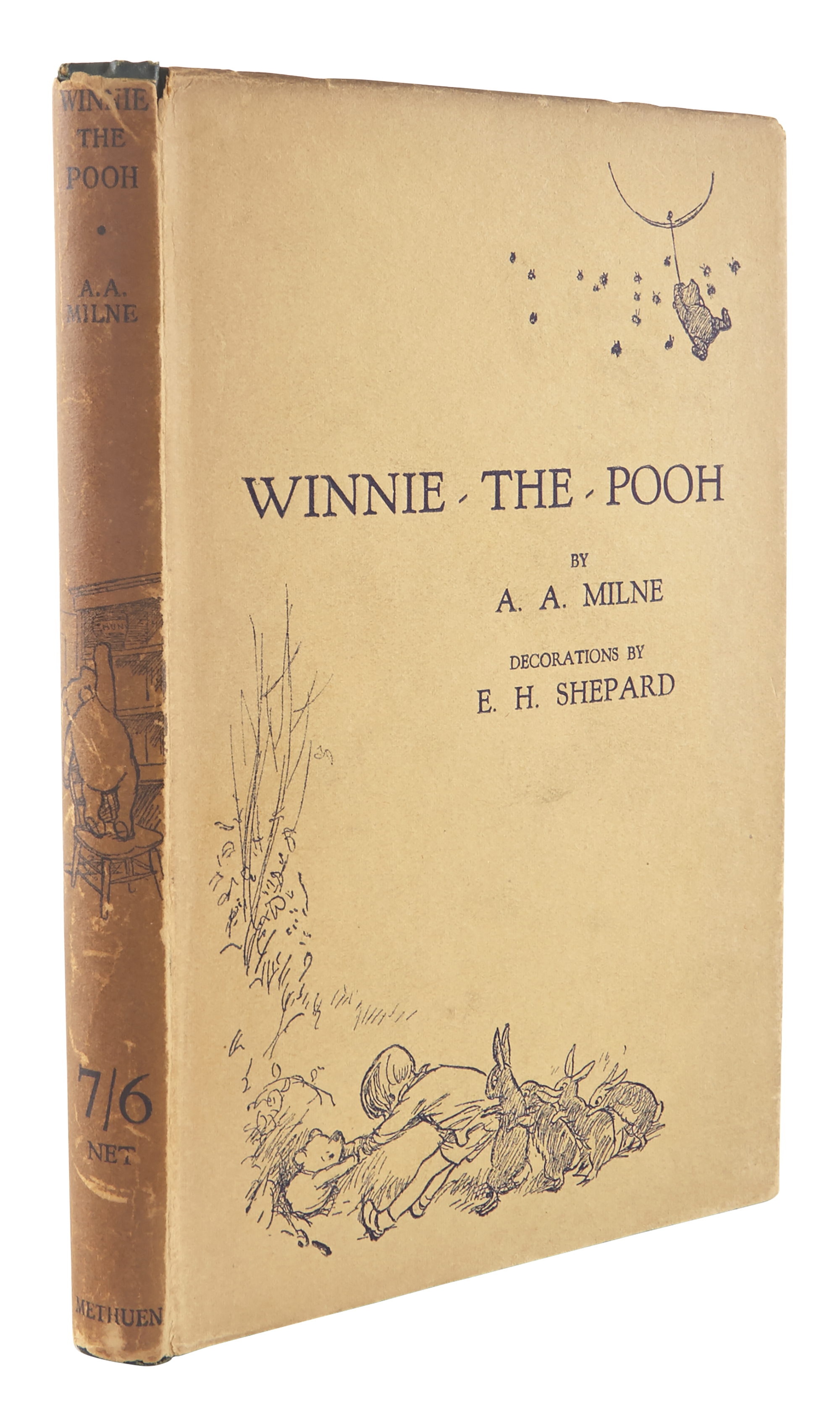 Lot image - MILNE, A.A. and SHEPARD, E.H.  Winnie-the-Pooh.