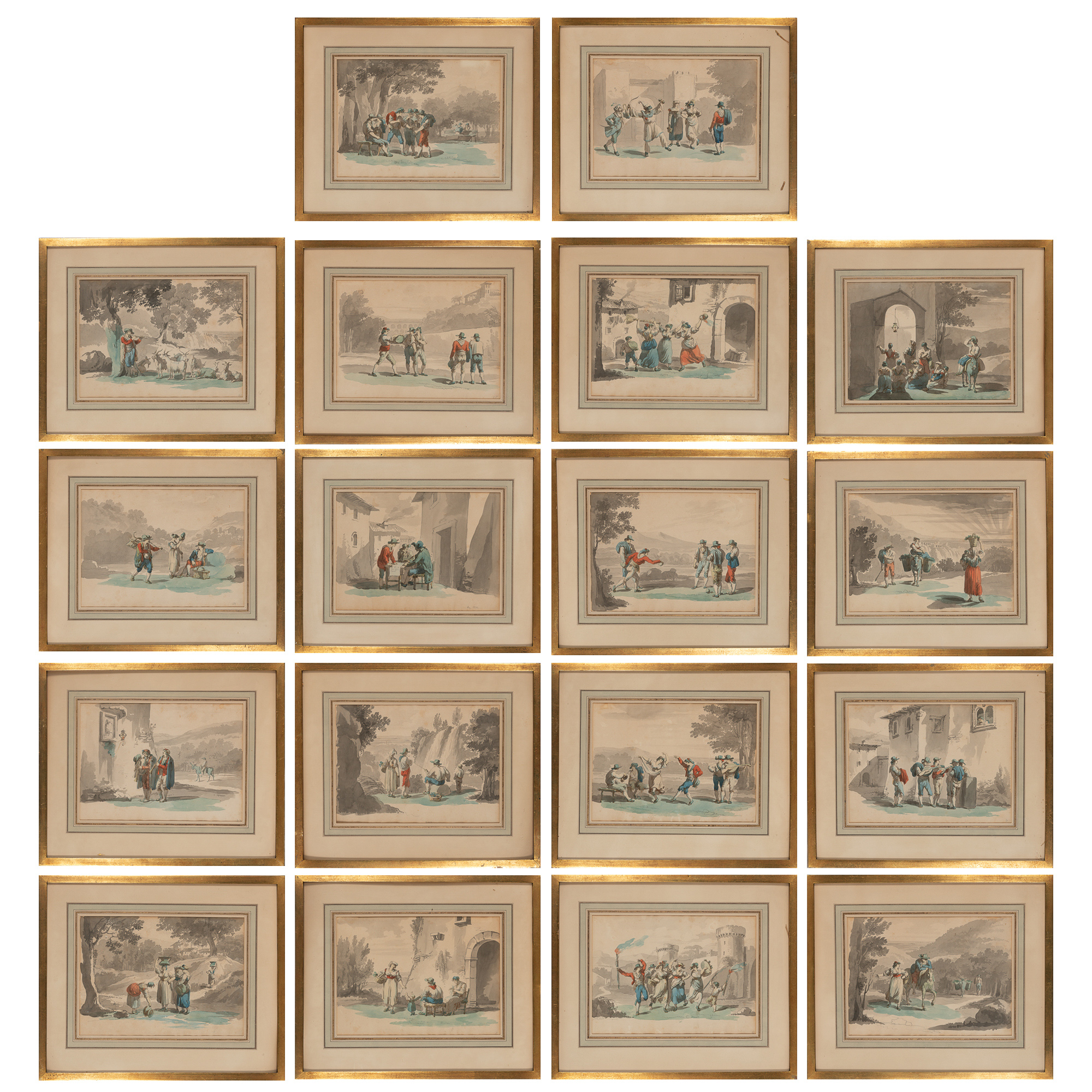 Lot image - Attributed to Bartolomeo Pinelli