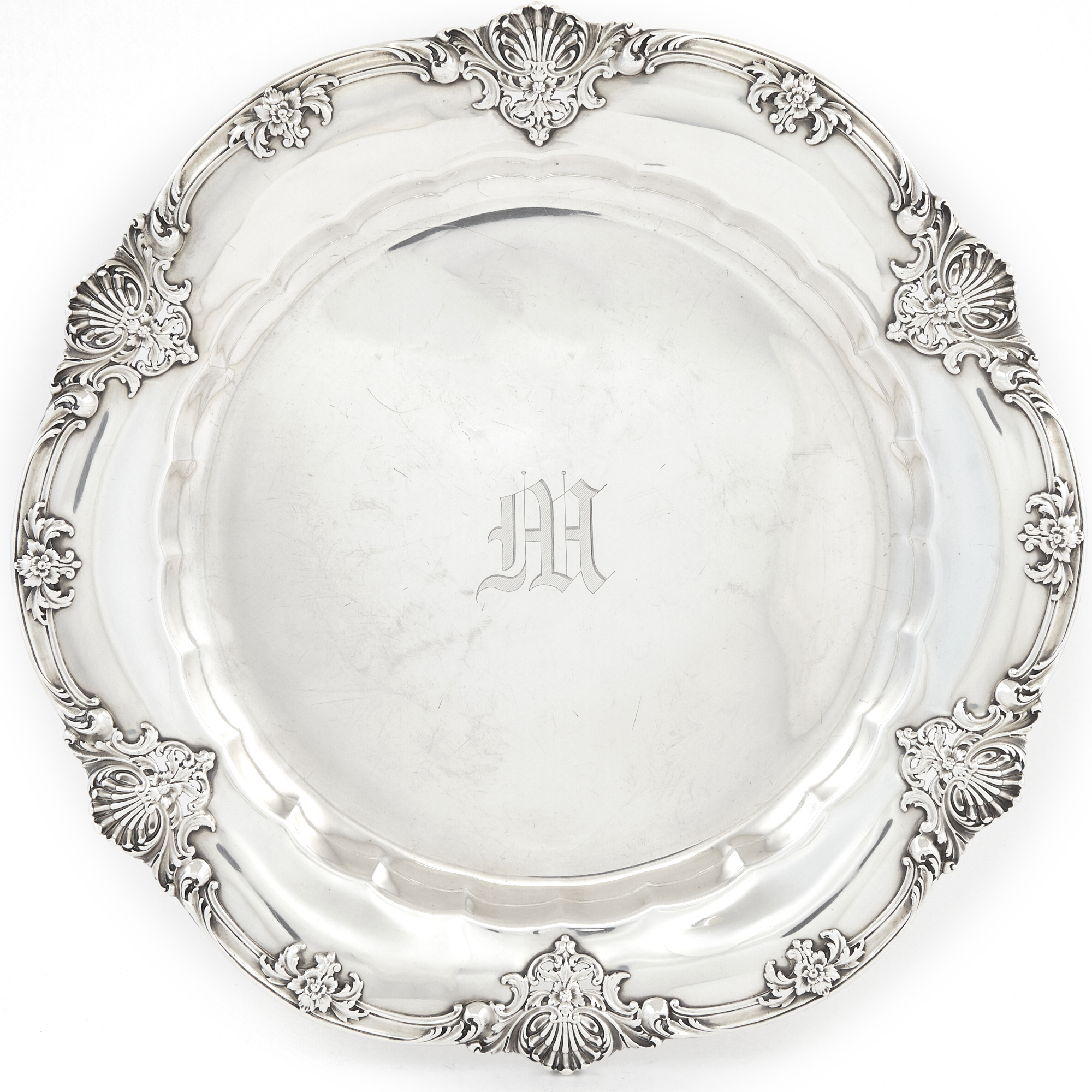 Lot image - Gorham Sterling Silver Tray