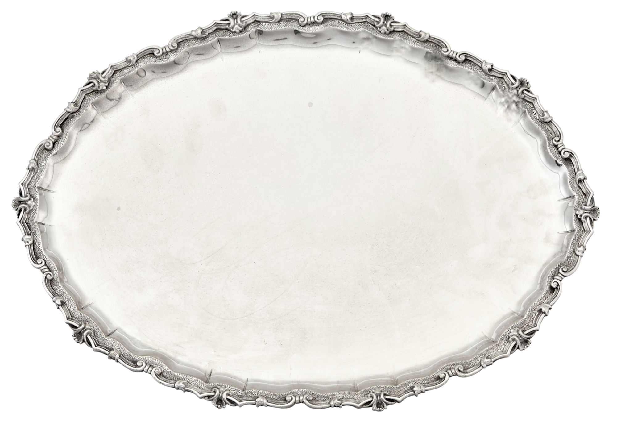 Lot image - Italian Silver Drinks Tray