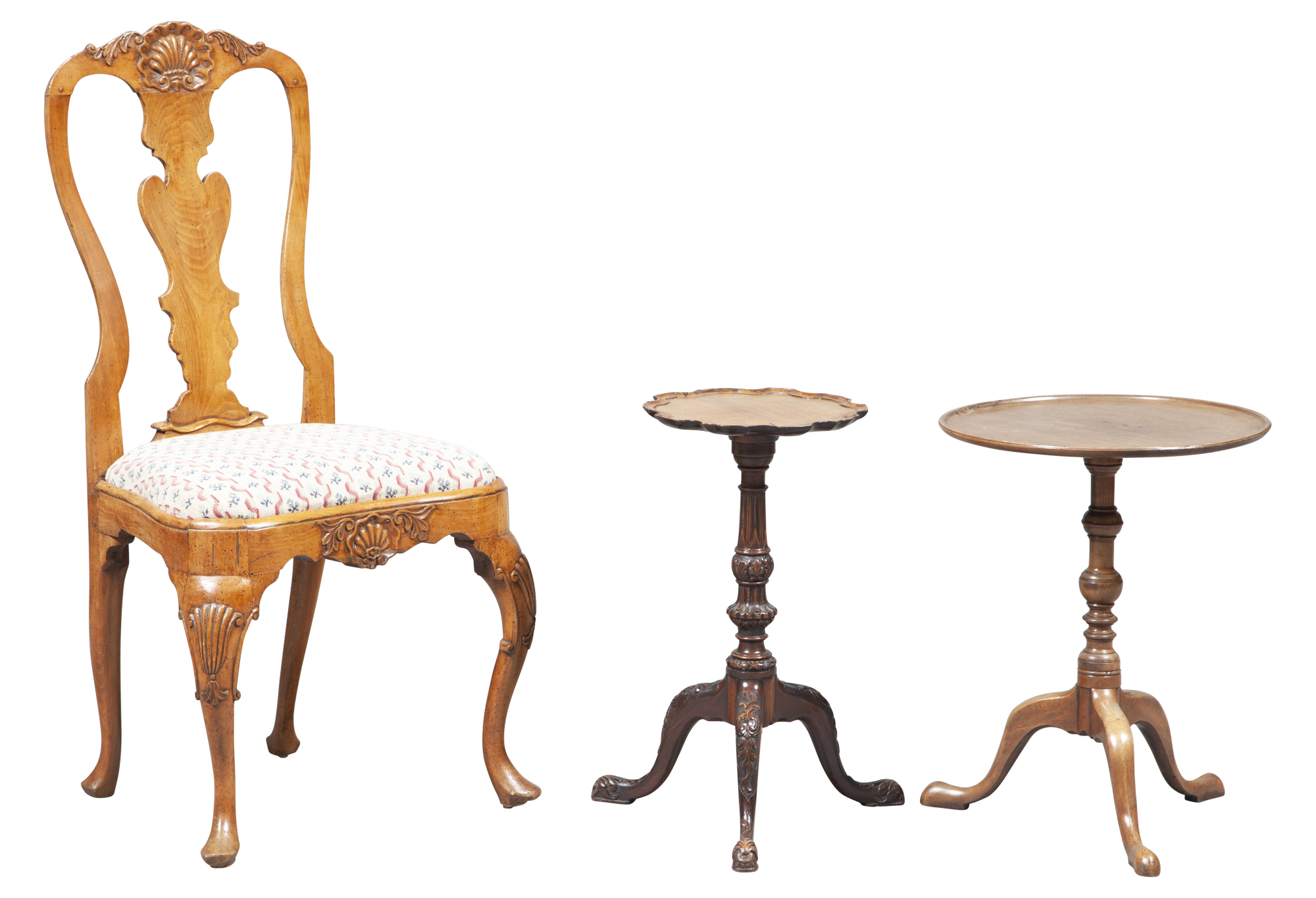 Lot image - George III Style Mahogany Kettle Stand