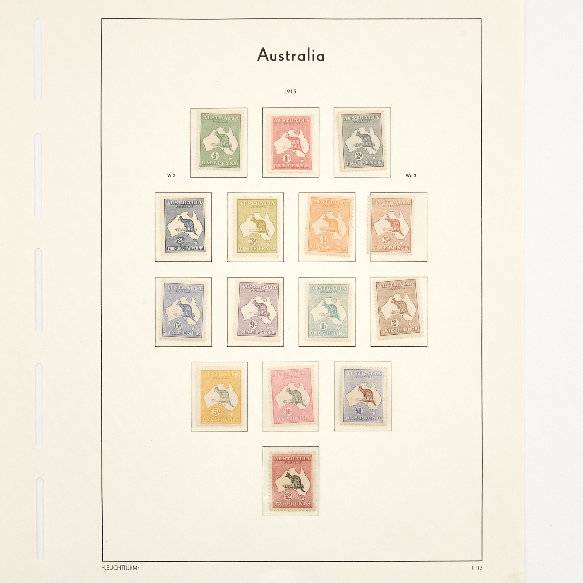 Lot image - Australia Postage Stamp Collection 1913 to 2005