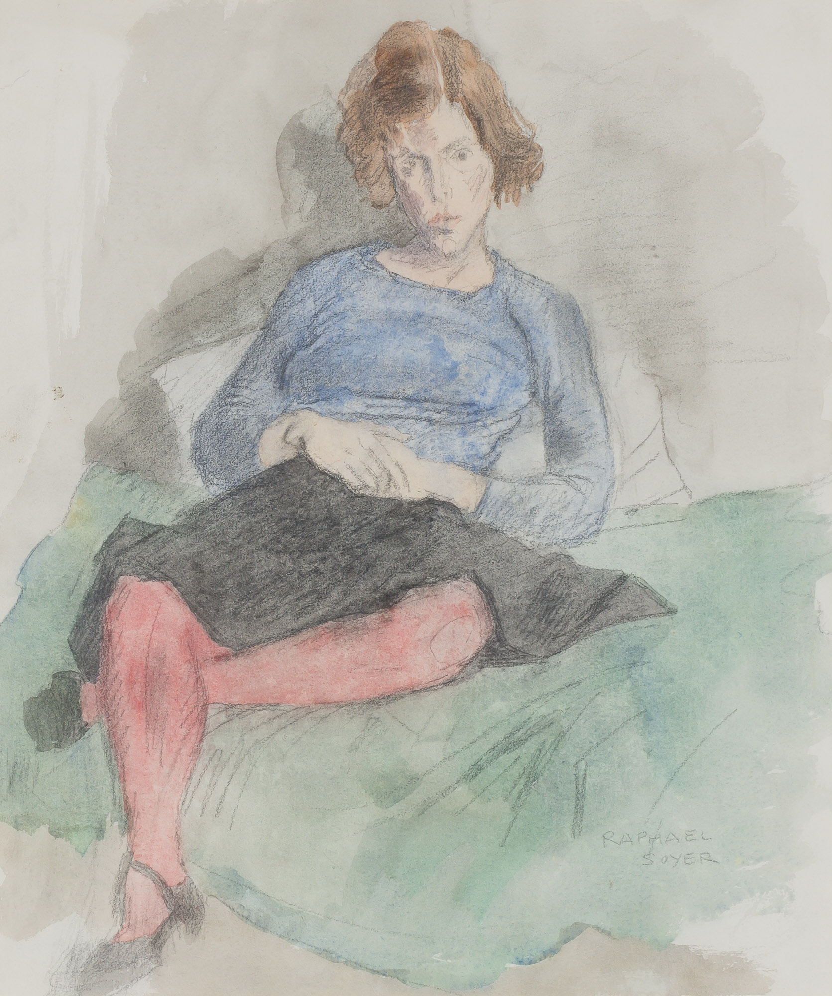 Lot image - Raphael Soyer
