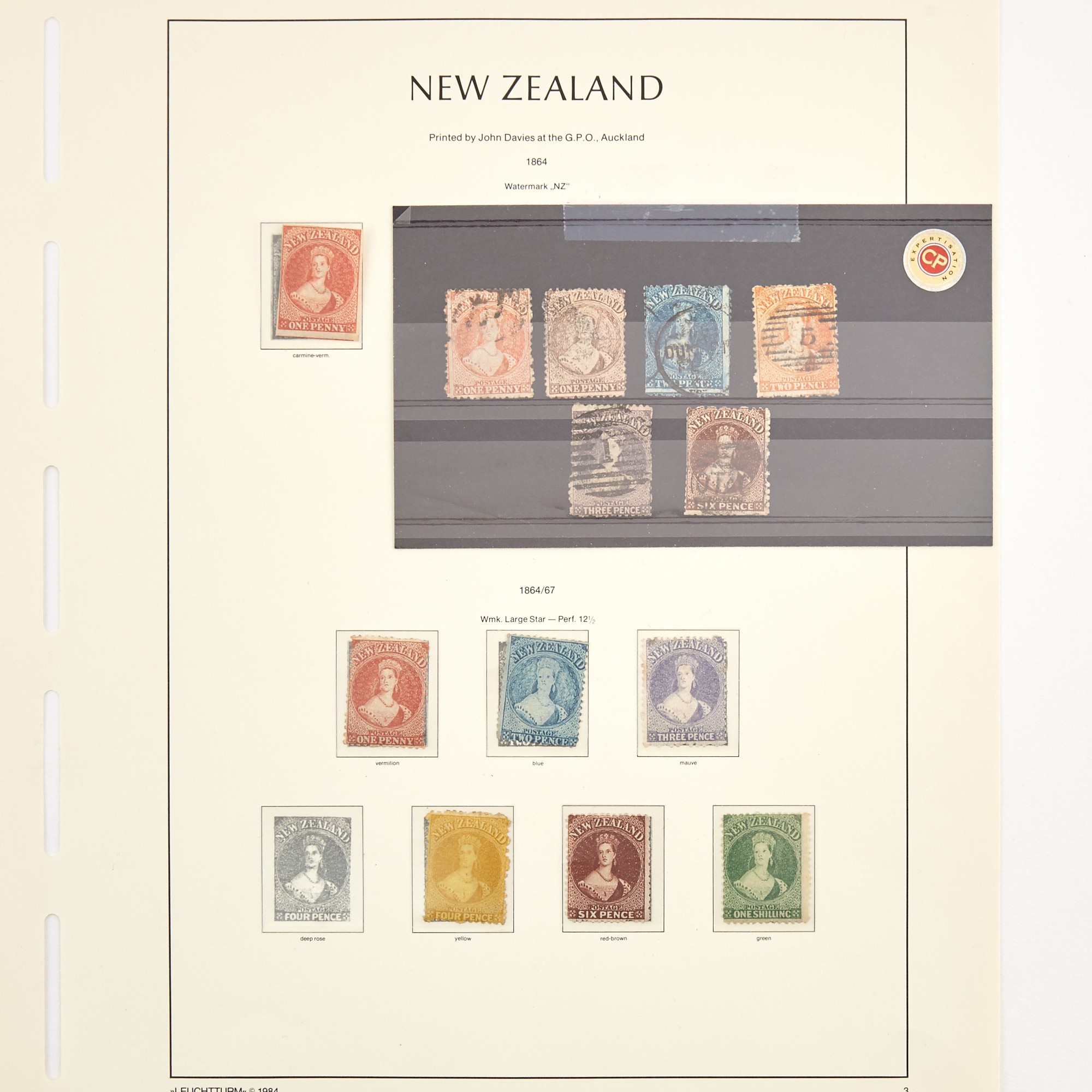 Lot image - New Zealand Postage Stamp Collection 1858 to 2005