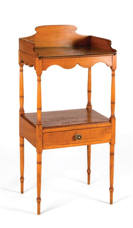 Lot image - Federal Maple Washstand