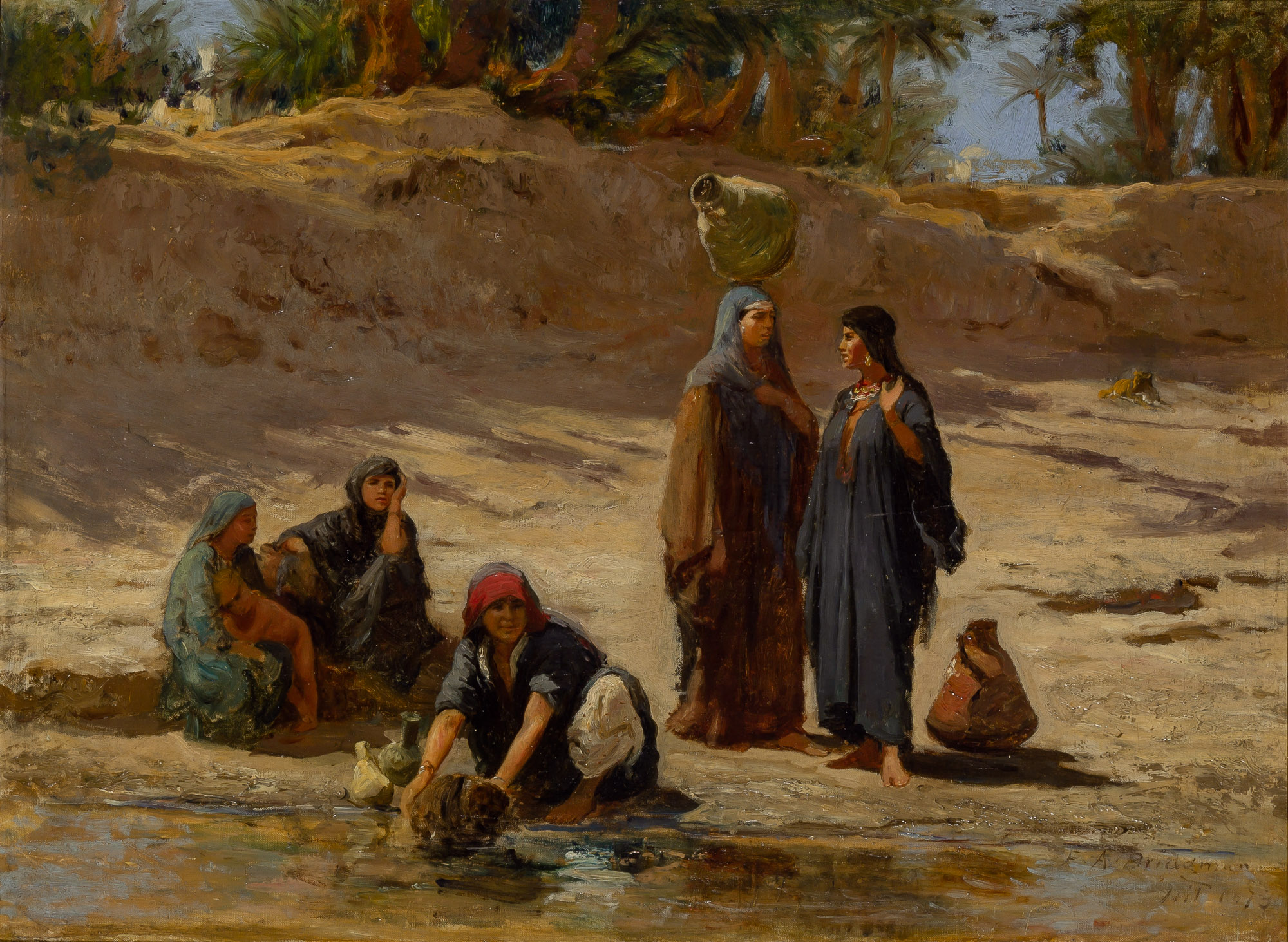 Lot image - Frederic Arthur Bridgman