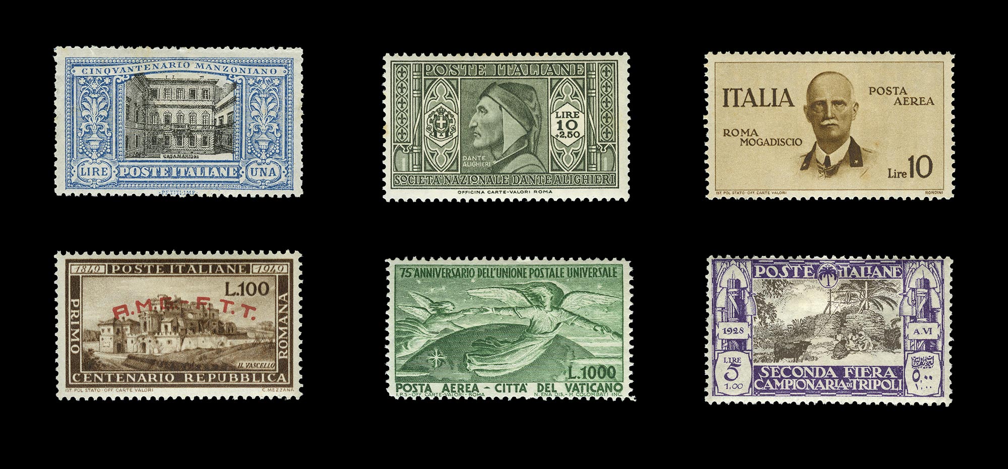 Lot image - Italian Area Stamp Collection
