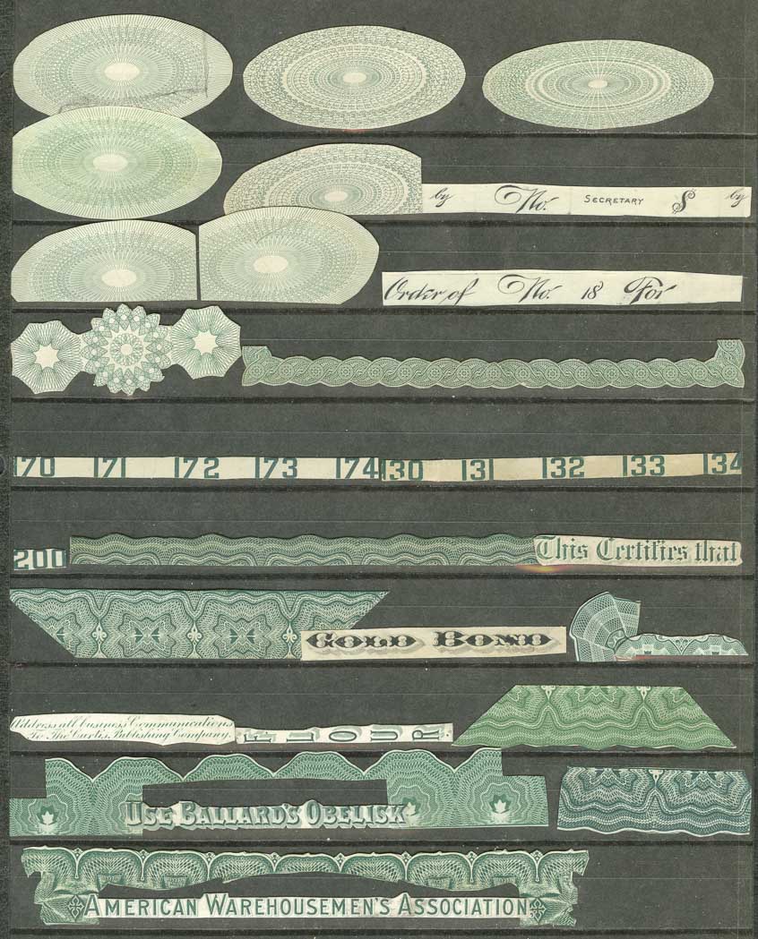 Lot image - United States American Bank Note Printing Samples