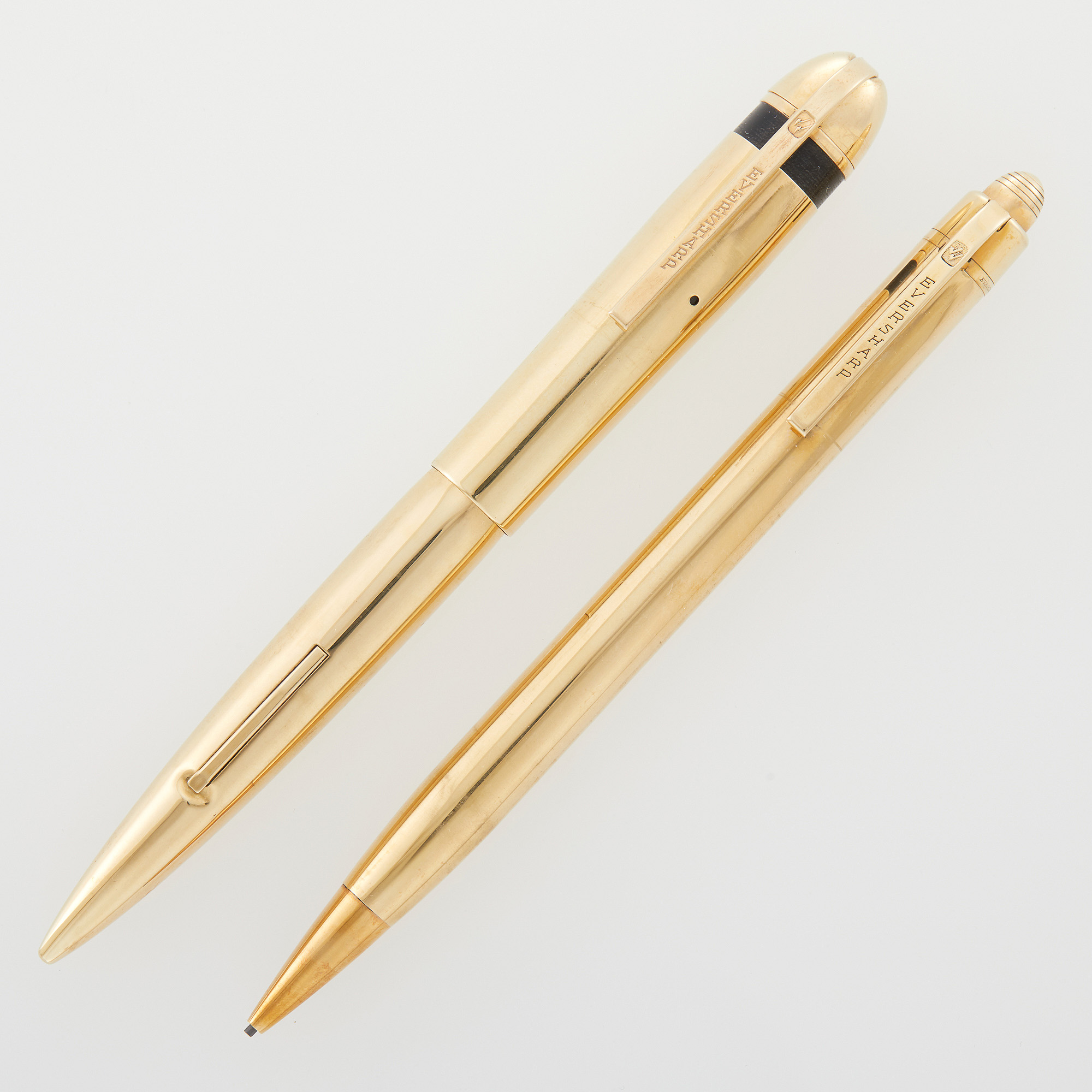 Lot image - Eversharp Skyline 14 Karat Pen and Pencil Set