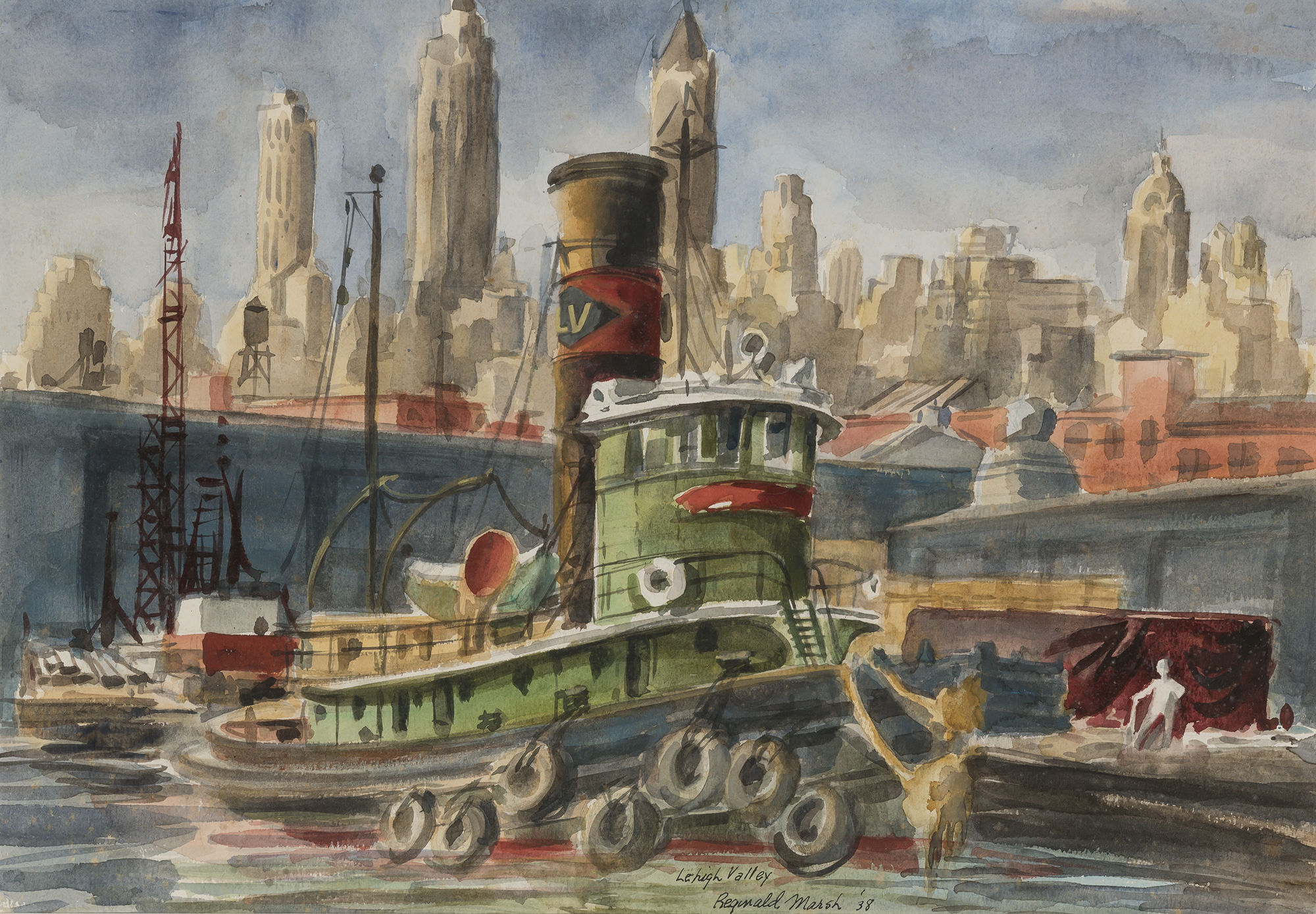 Lot image - Reginald Marsh