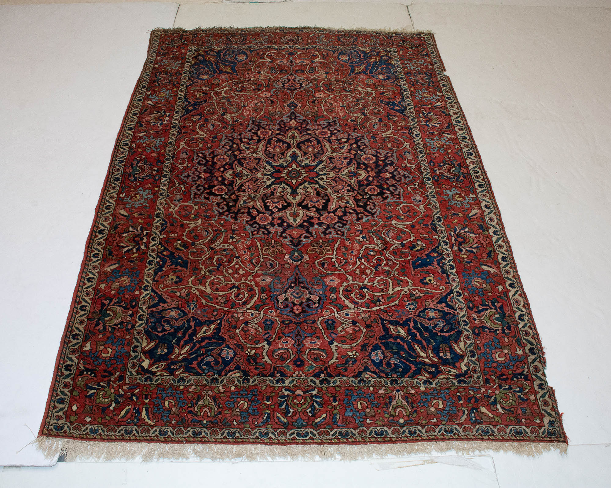 Lot image - Bakhtiari Rug