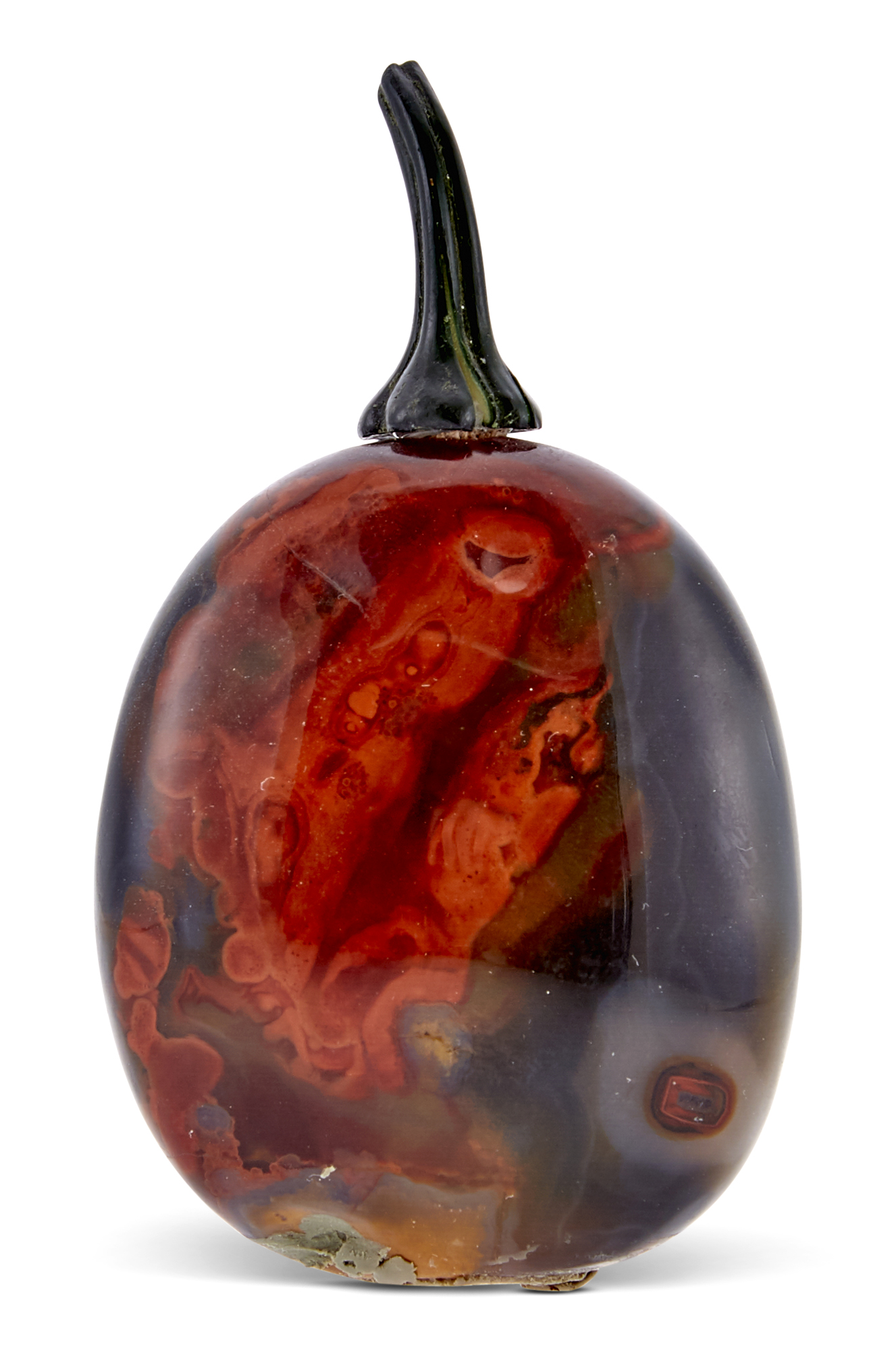 Lot image - A Chinese Jasper Snuff Bottle
