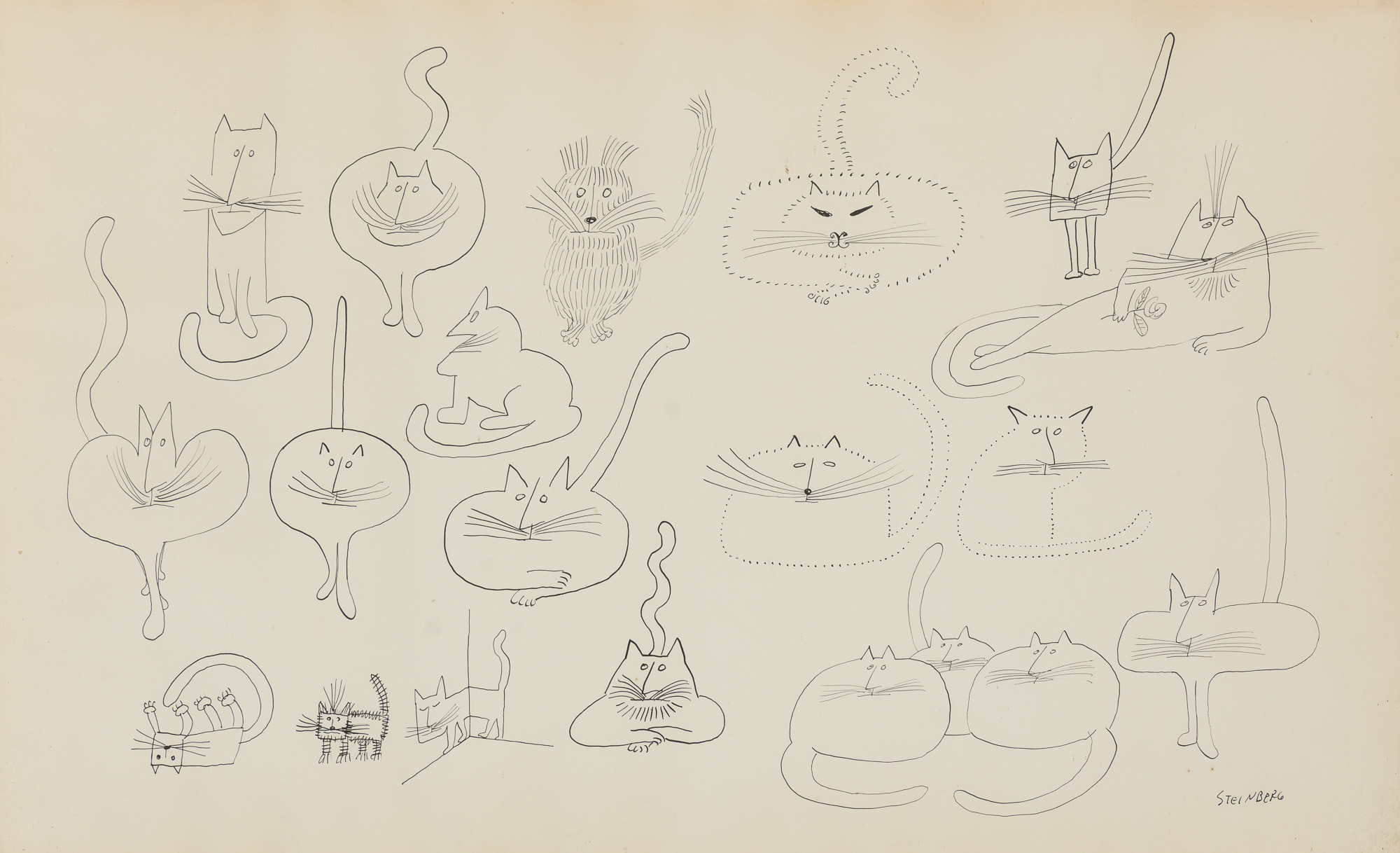 Lot image - Saul Steinberg