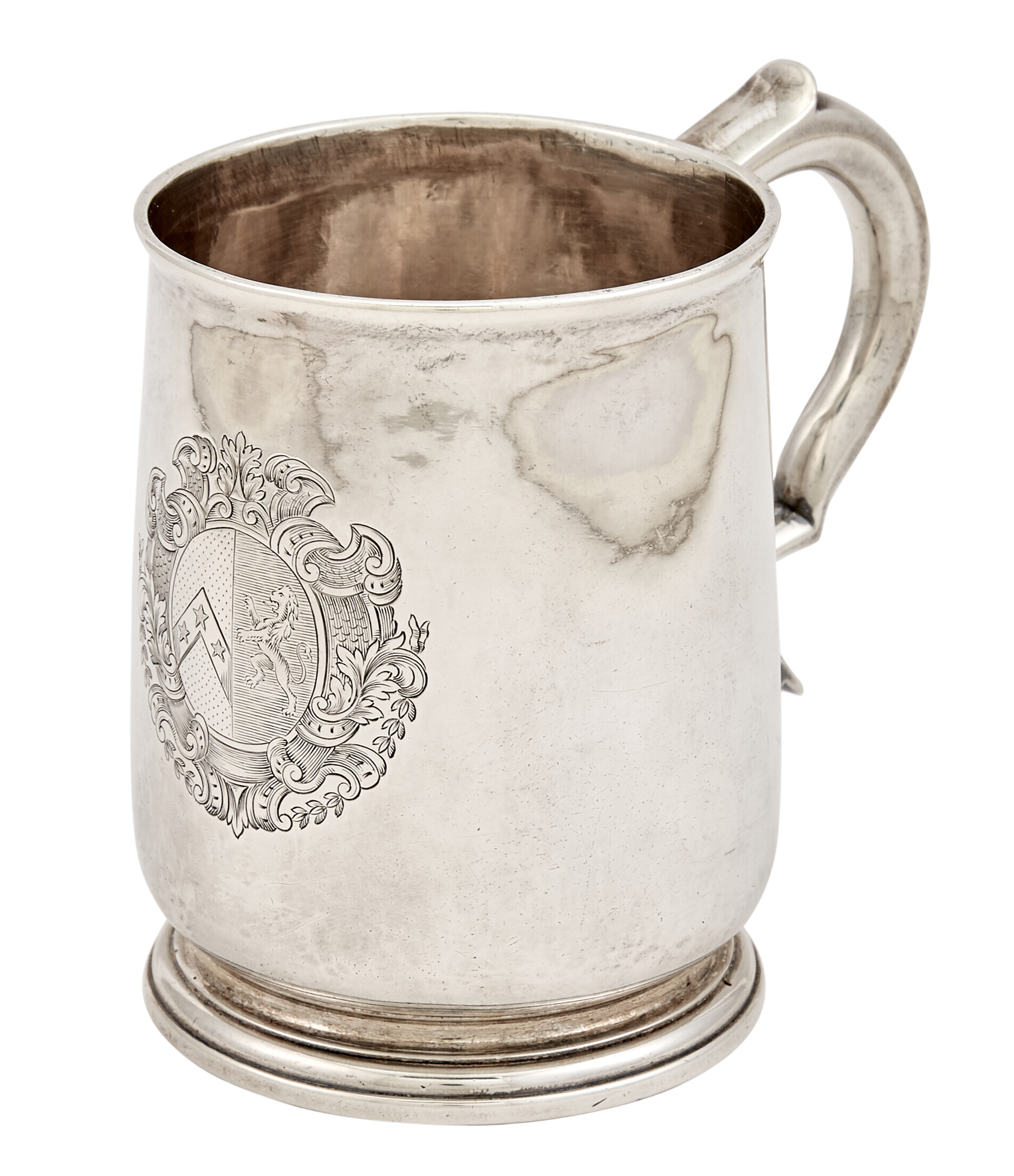 Lot image - George I Sterling Silver Mug