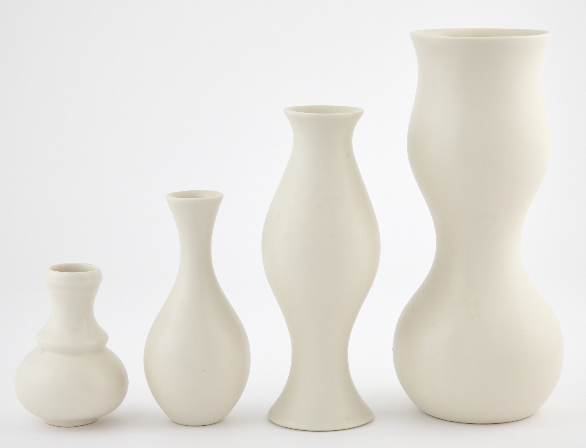 Lot image - Group of Eva Zeisel for Klein Reid Studio Porcelain Vases