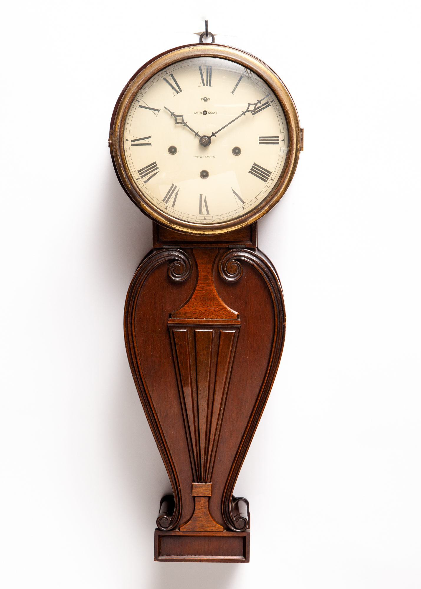 Lot image - Mahogany Wall Clock