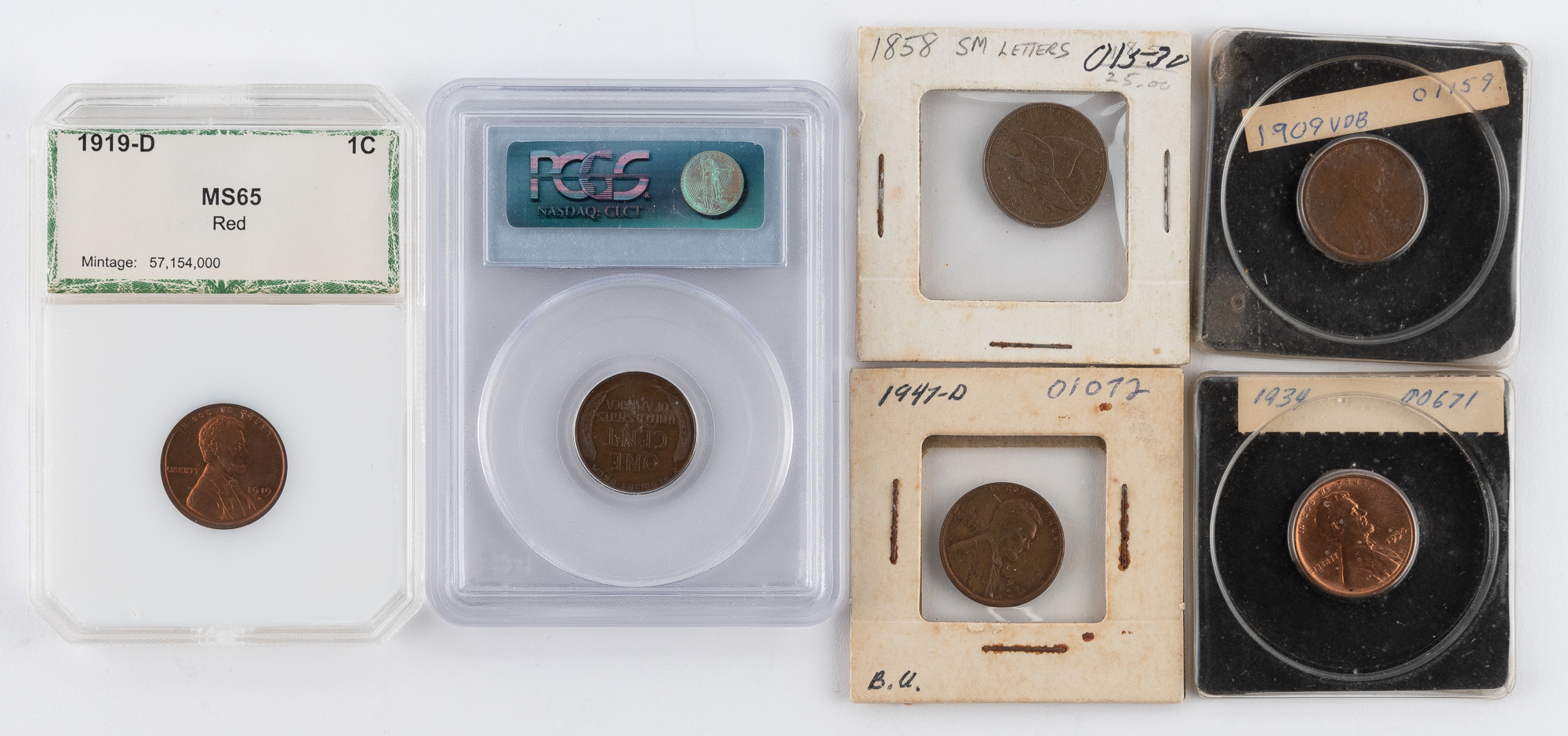 Lot image - United States One Cent Group