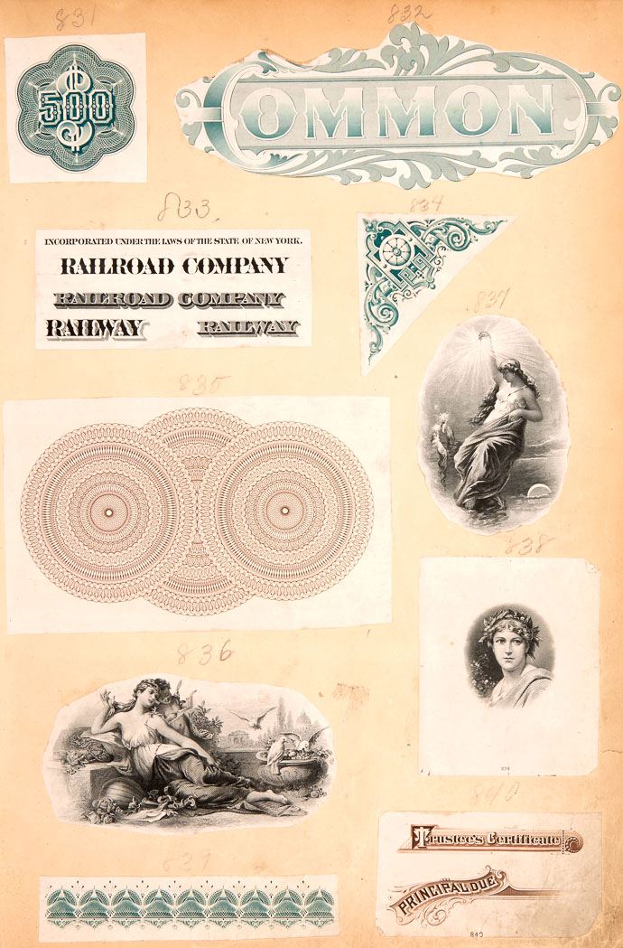 Lot image - United States American Bank Note Printing Samples