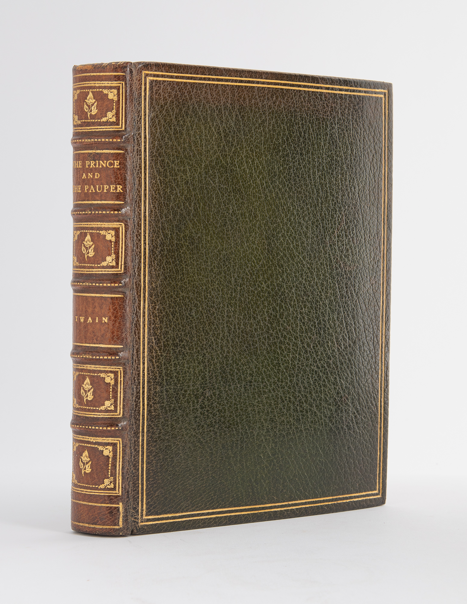 Lot image - TWAIN, MARK  The Prince and the Pauper.