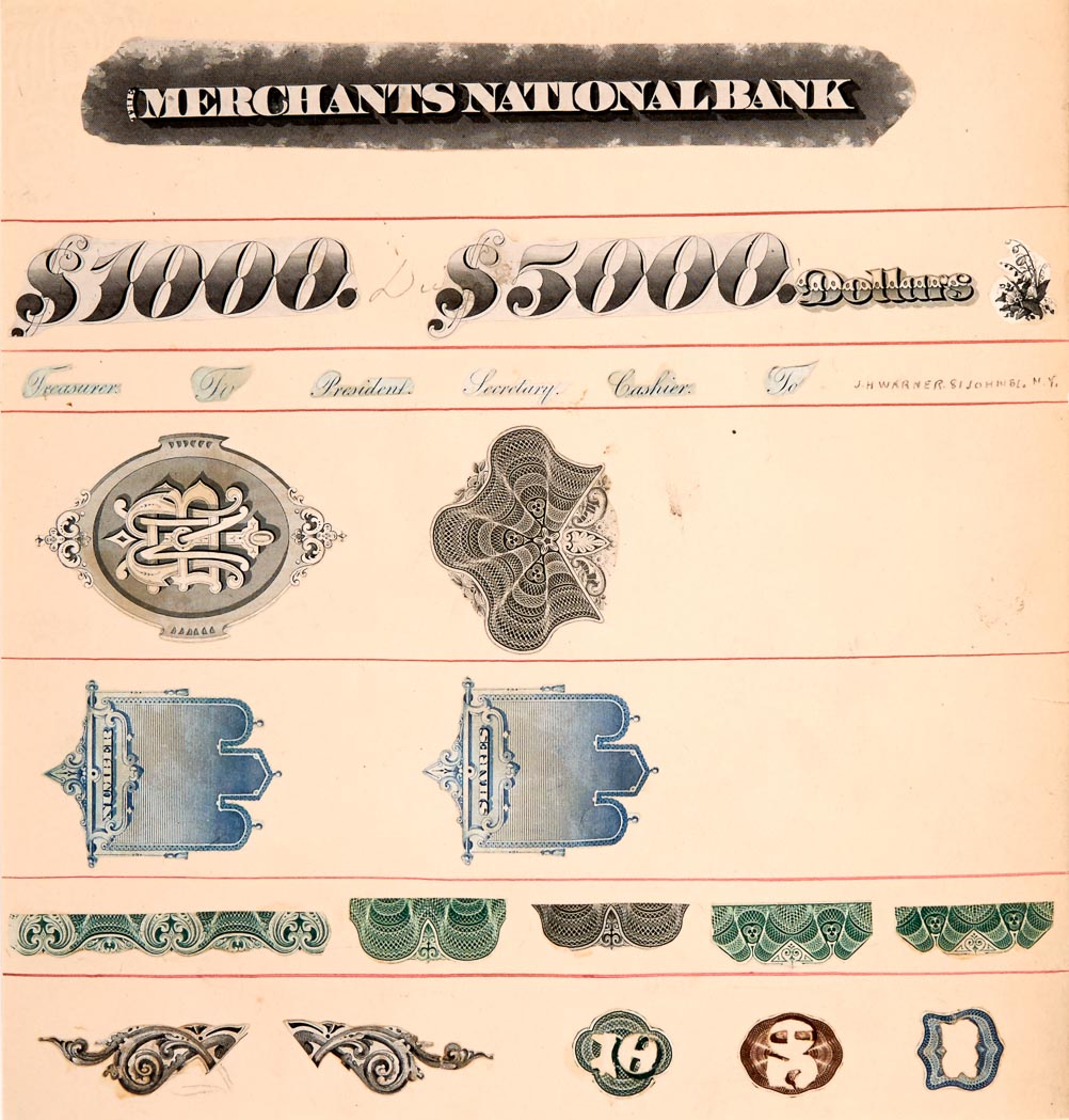Lot image - United States American Bank Note Printing Samples