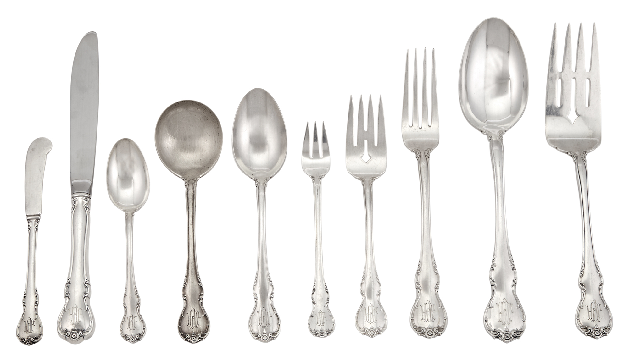 Lot image - Towle Sterling Silver French Provincial