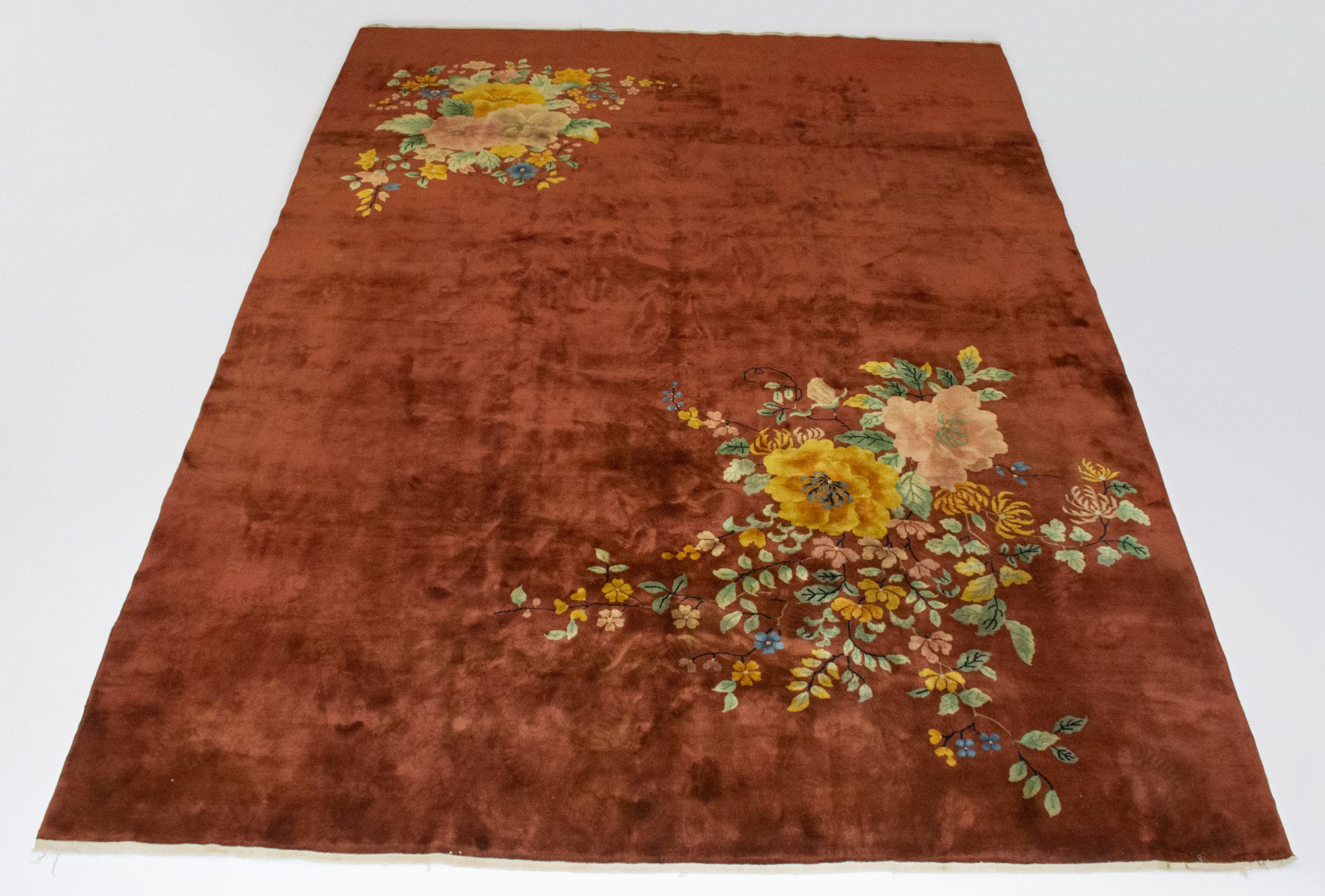 Lot image - Nichols Chinese Carpet