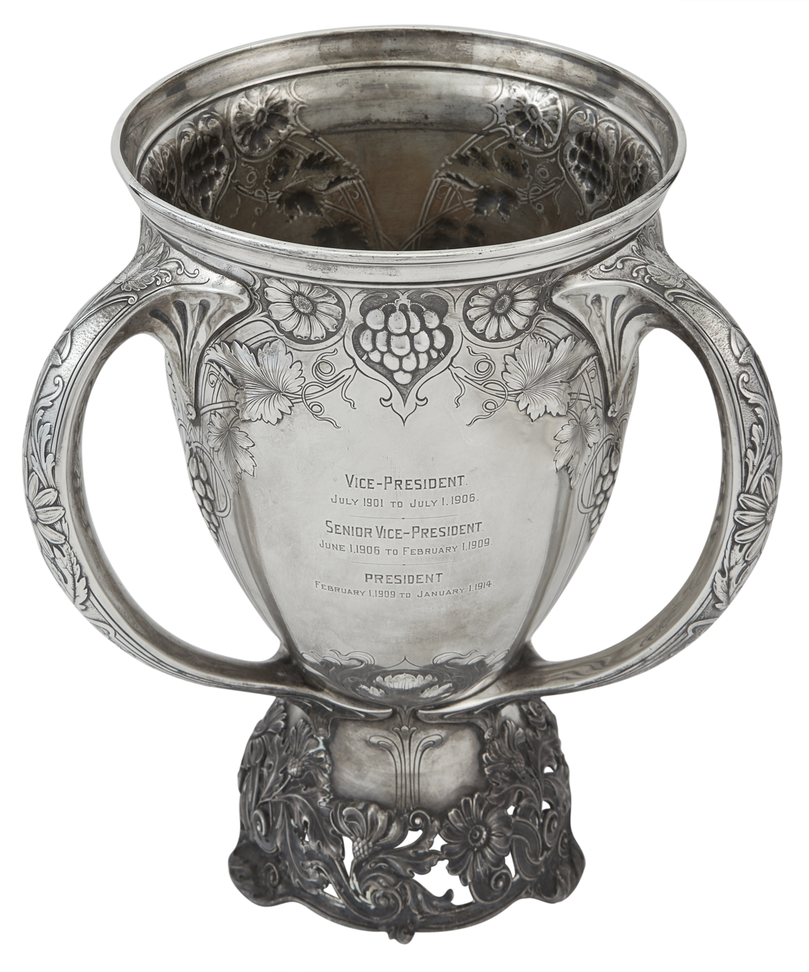 Lot image - Gorham Sterling Silver Loving Cup